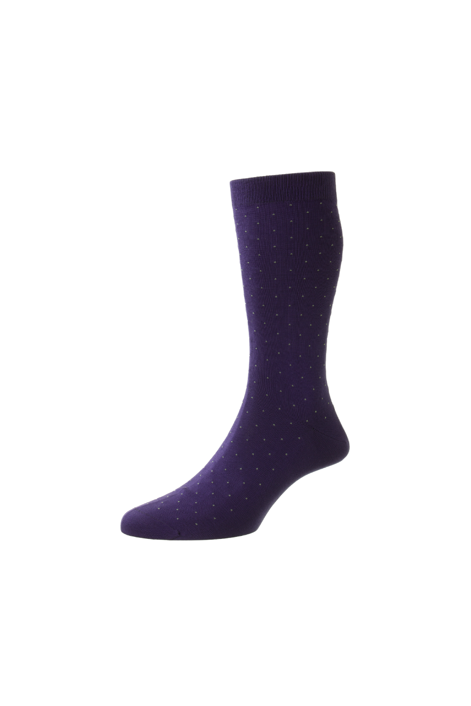 Pantherella Men's Gadsbury Pindot Sock