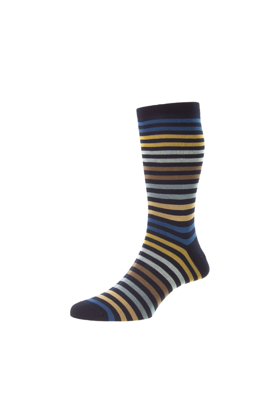 Pantherella Men's Kilburn Double Colour Block Sock