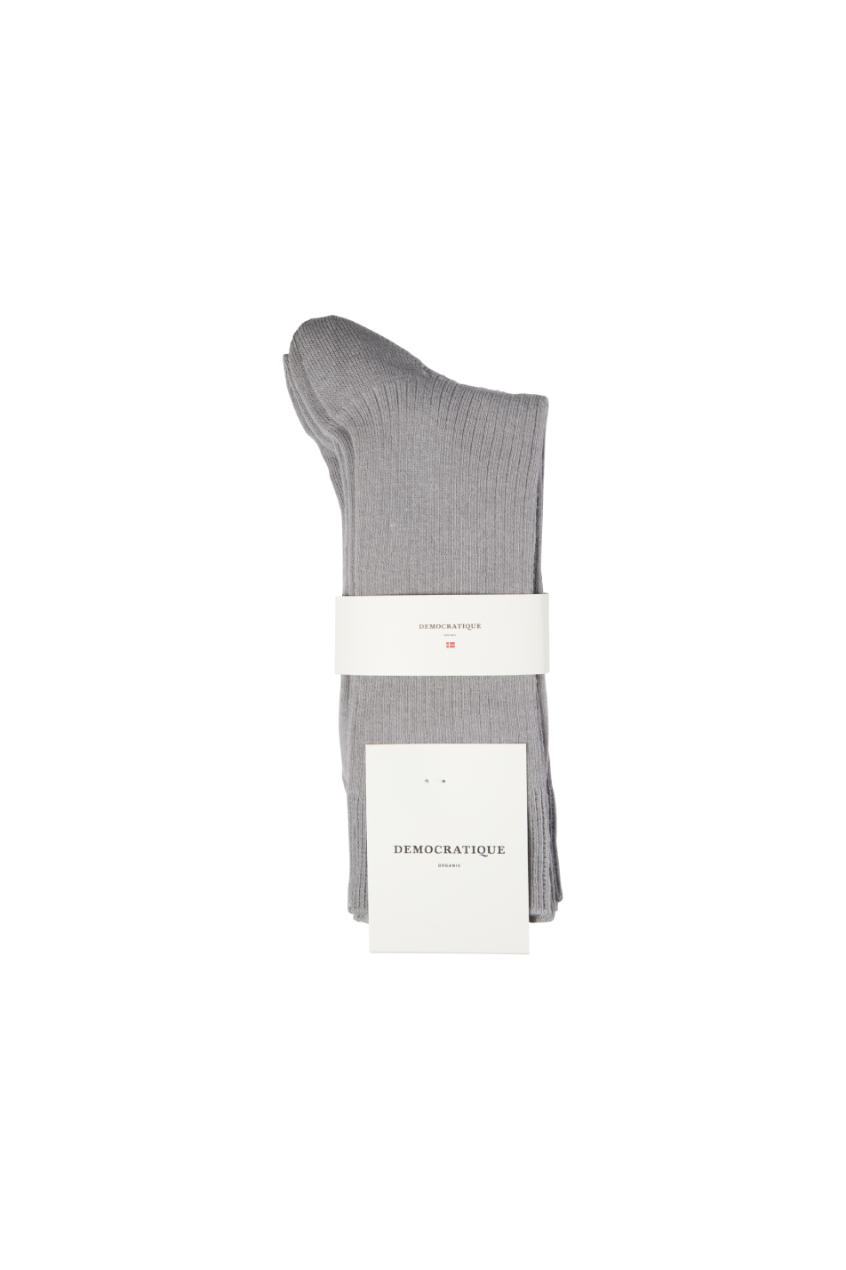 Democratique 2 Pack Men's Fine Rib Sock