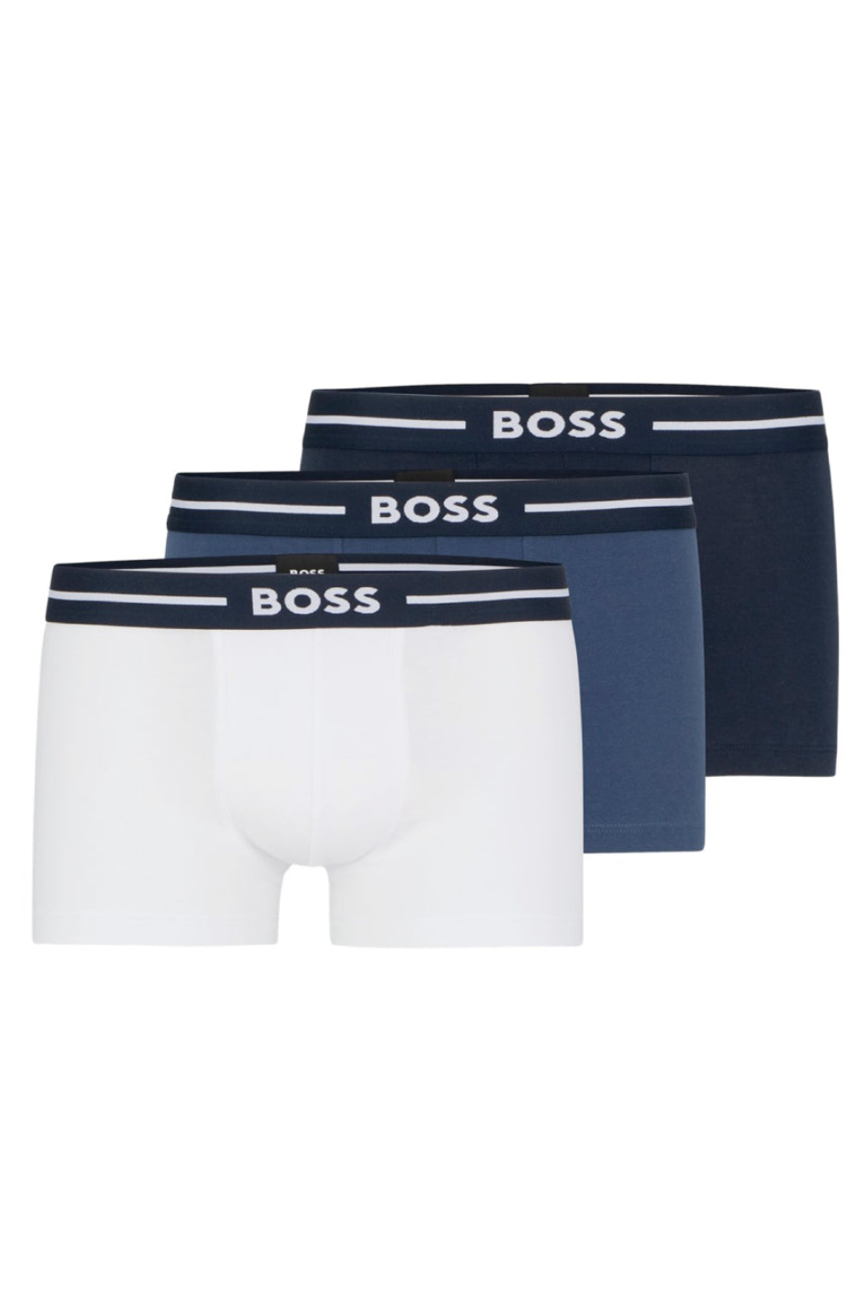 BOSS 3 Pack Men's Bold Trunk