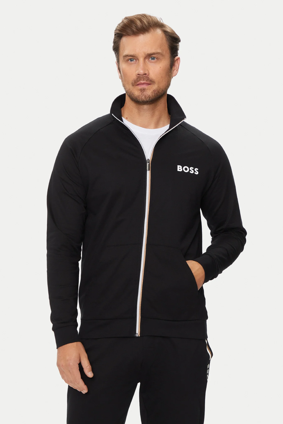 BOSS Men s Tracksuit Top Black Pants Socks