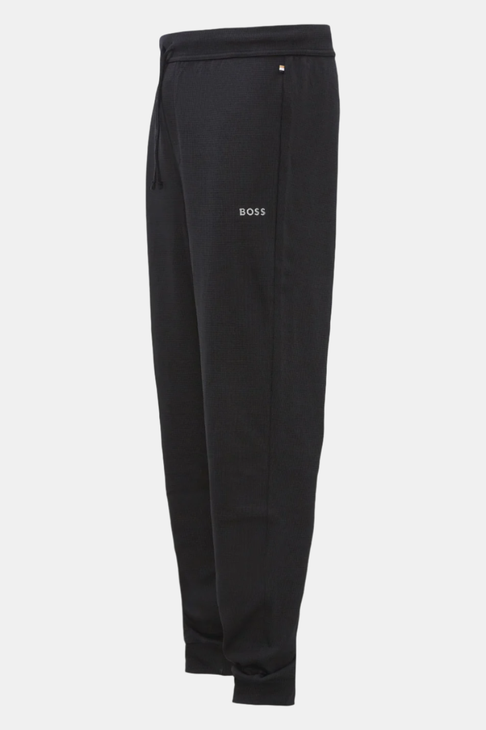 BOSS Men's Waffle Jogger Black