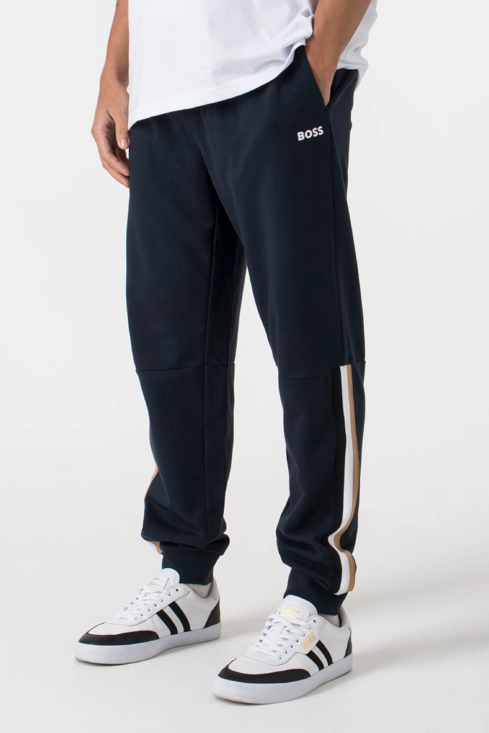 BOSS Men's Iconic Joggers Navy