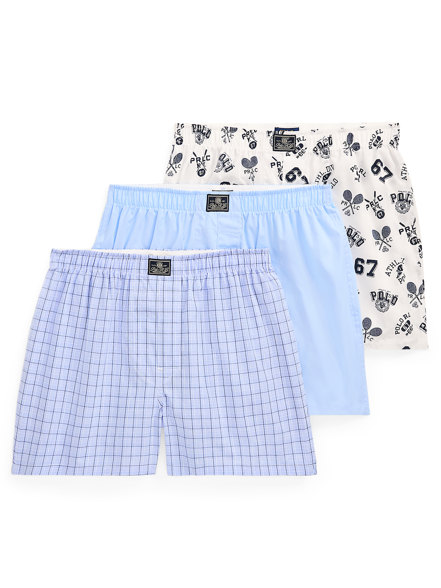 Polo Ralph Lauren Men's 3 Pack Cotton Boxer