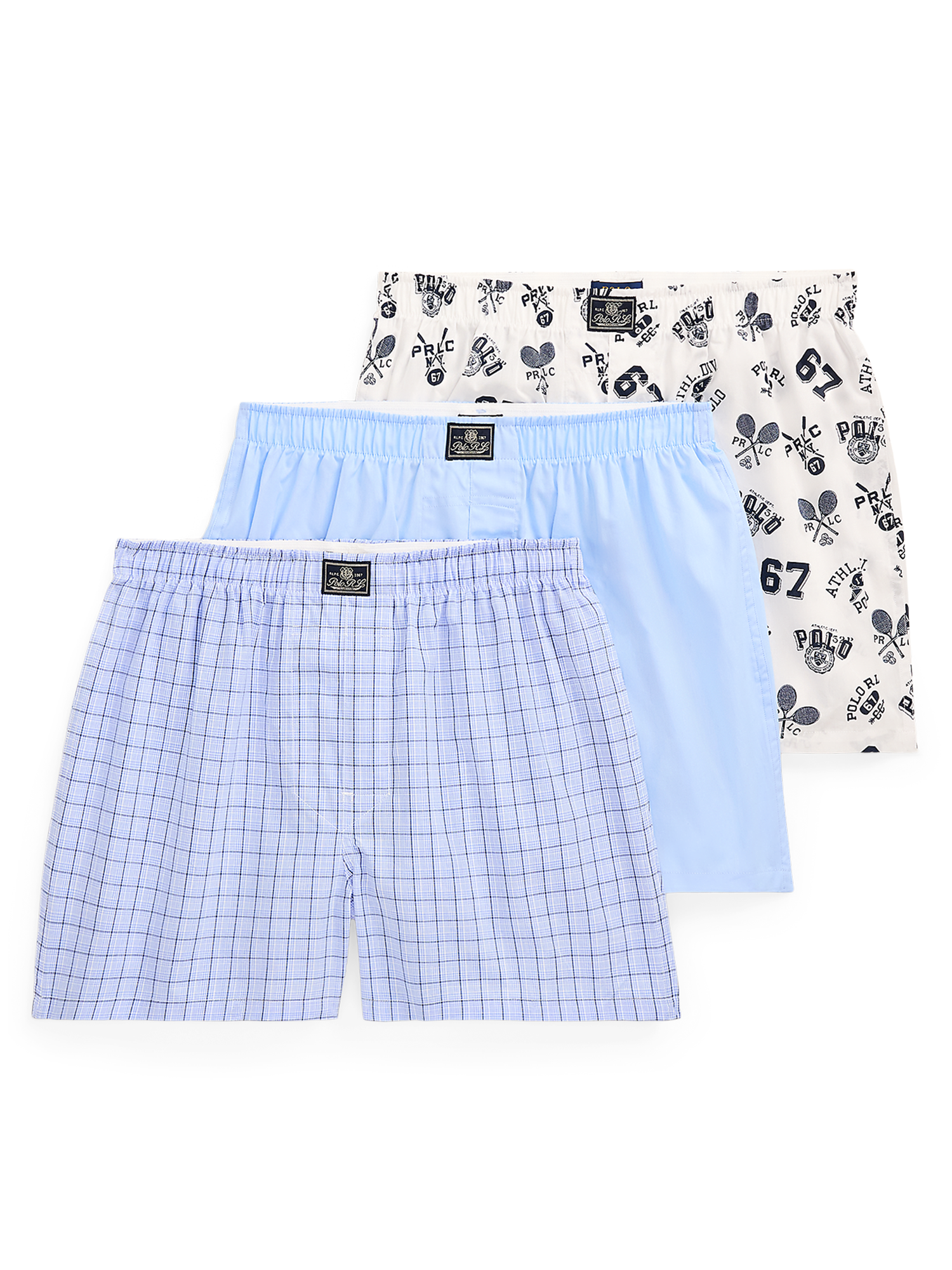 Polo Ralph Lauren Men's 3 Pack Cotton Boxer