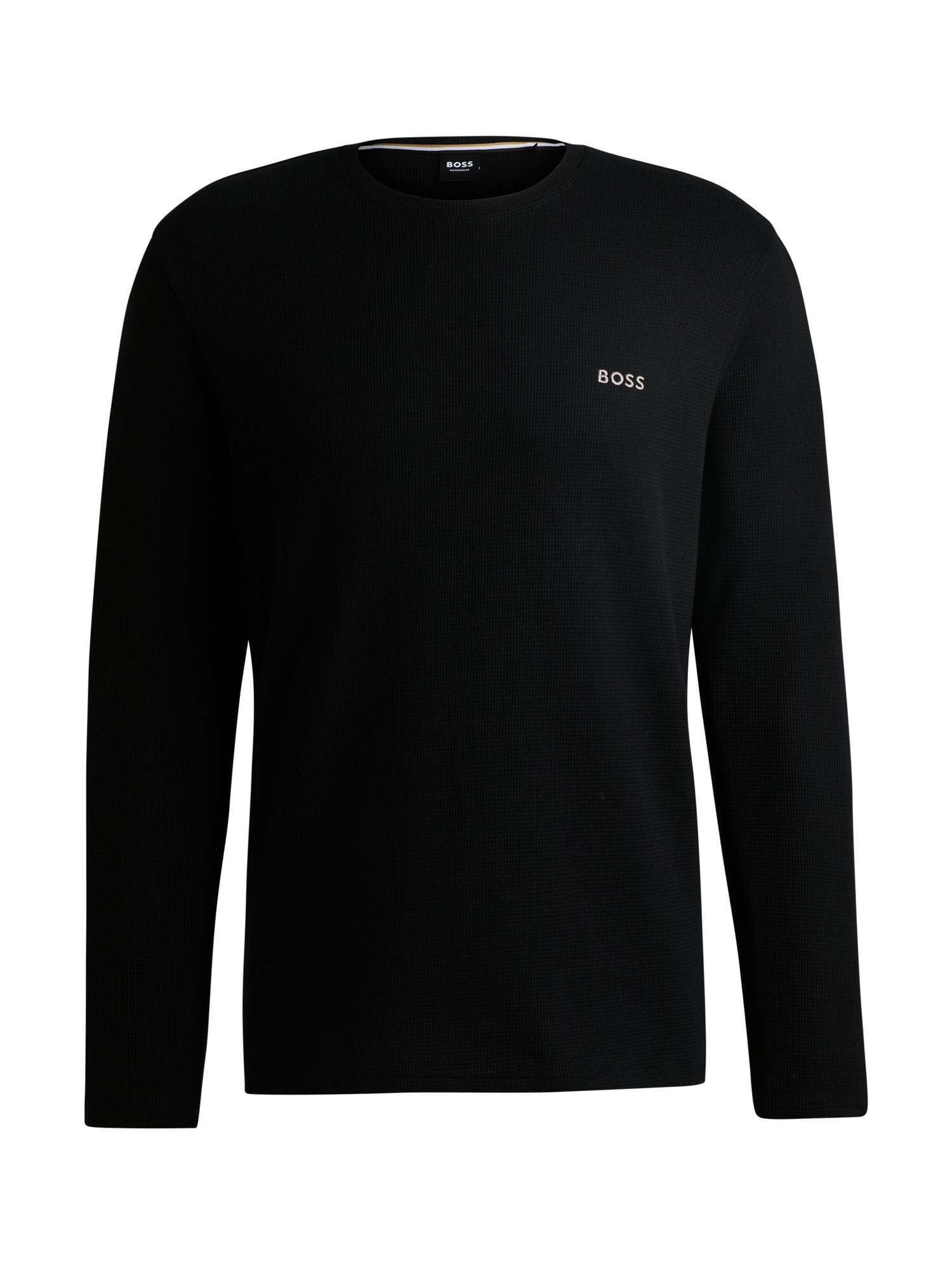 BOSS Men's Cotton Blend Long Sleeve T-Shirt