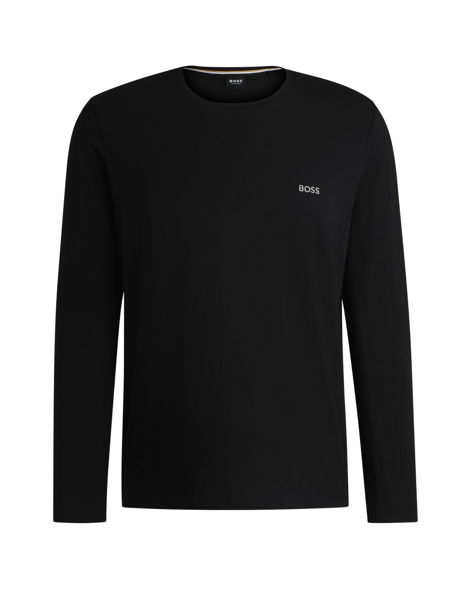 BOSS Men's Stretch Cotton Long Sleeve T-Shirt