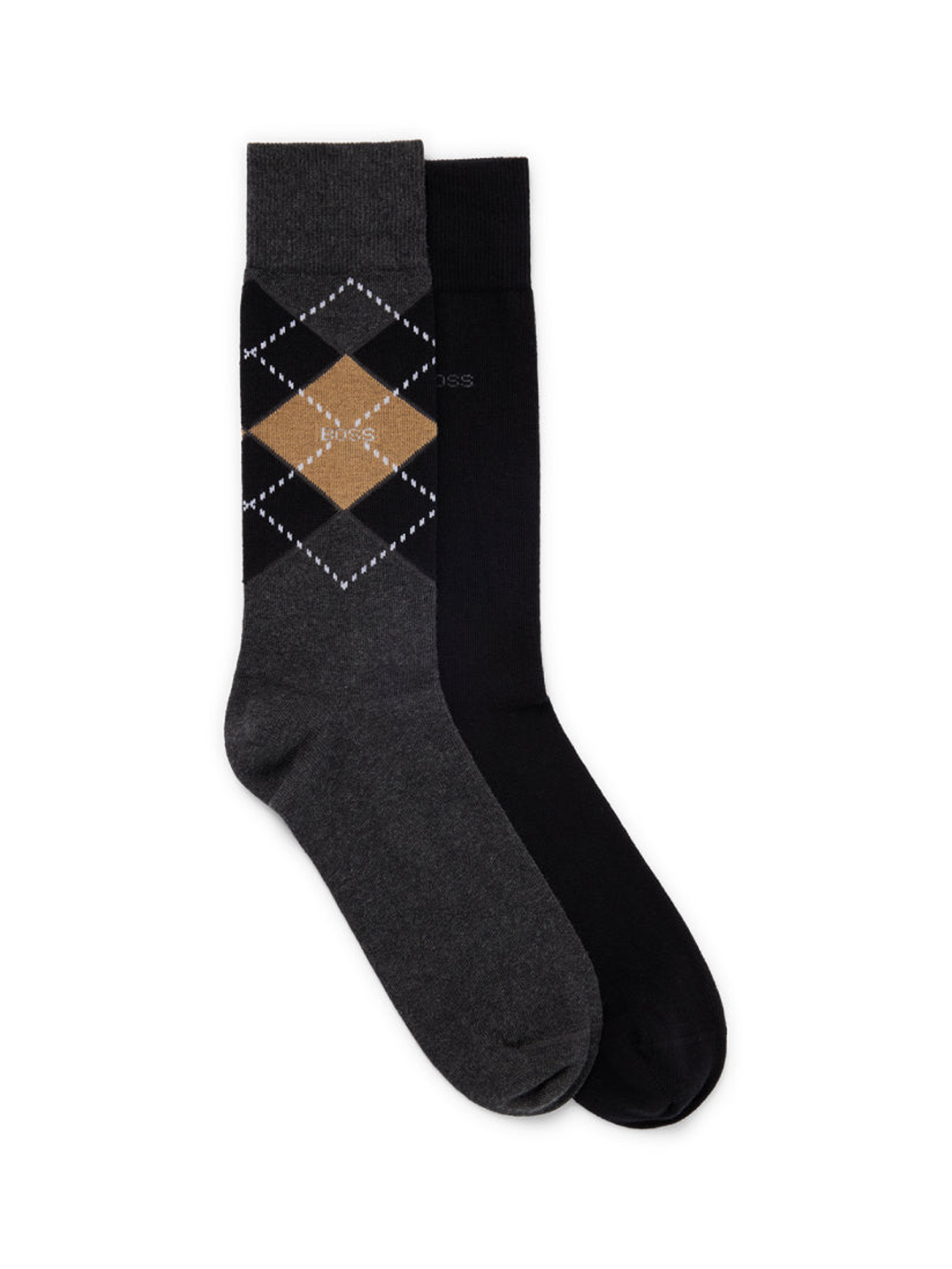 BOSS 2 Pack Men's Argyle Sock