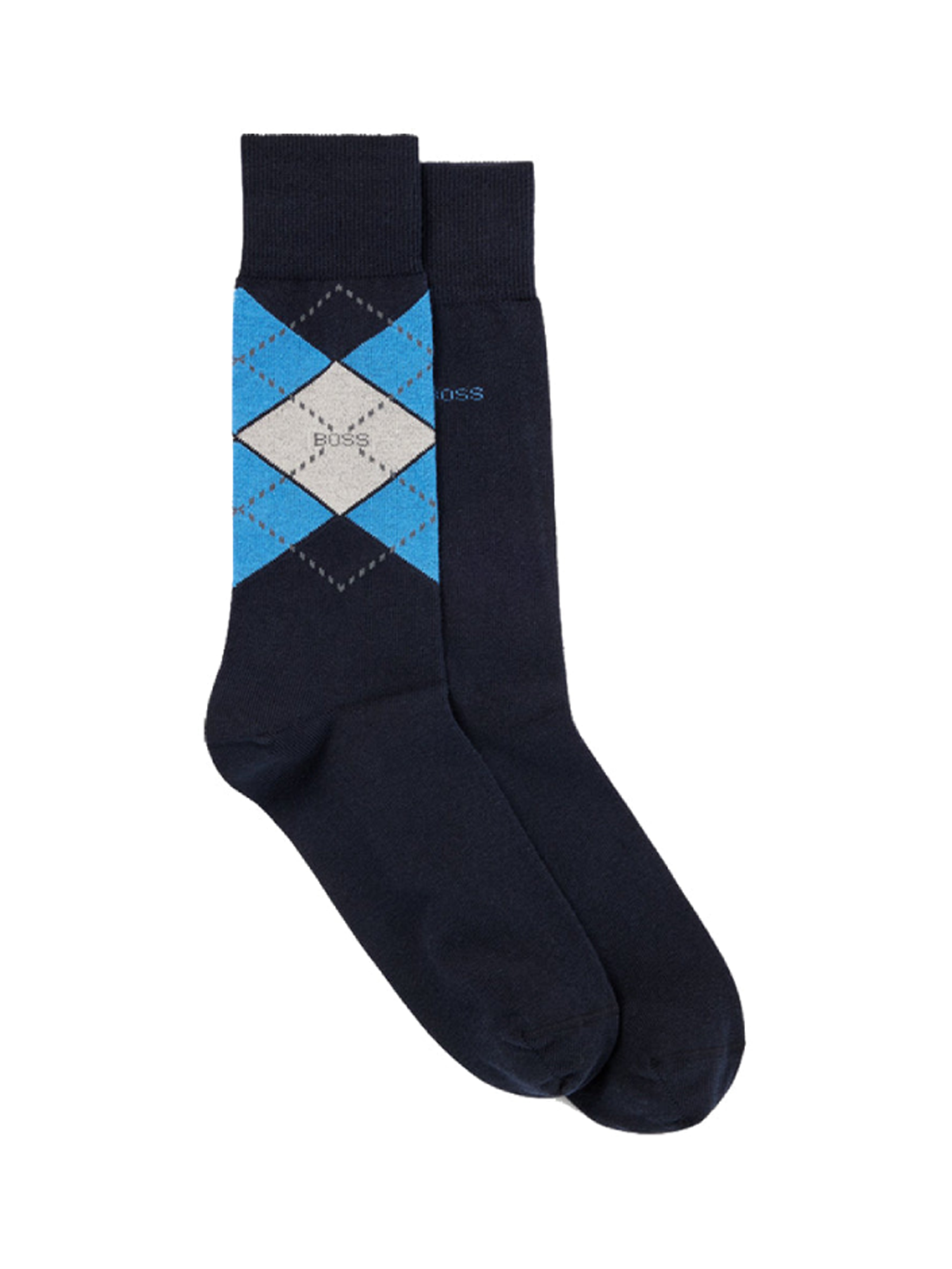 BOSS 2 Pack Men's Argyle Sock