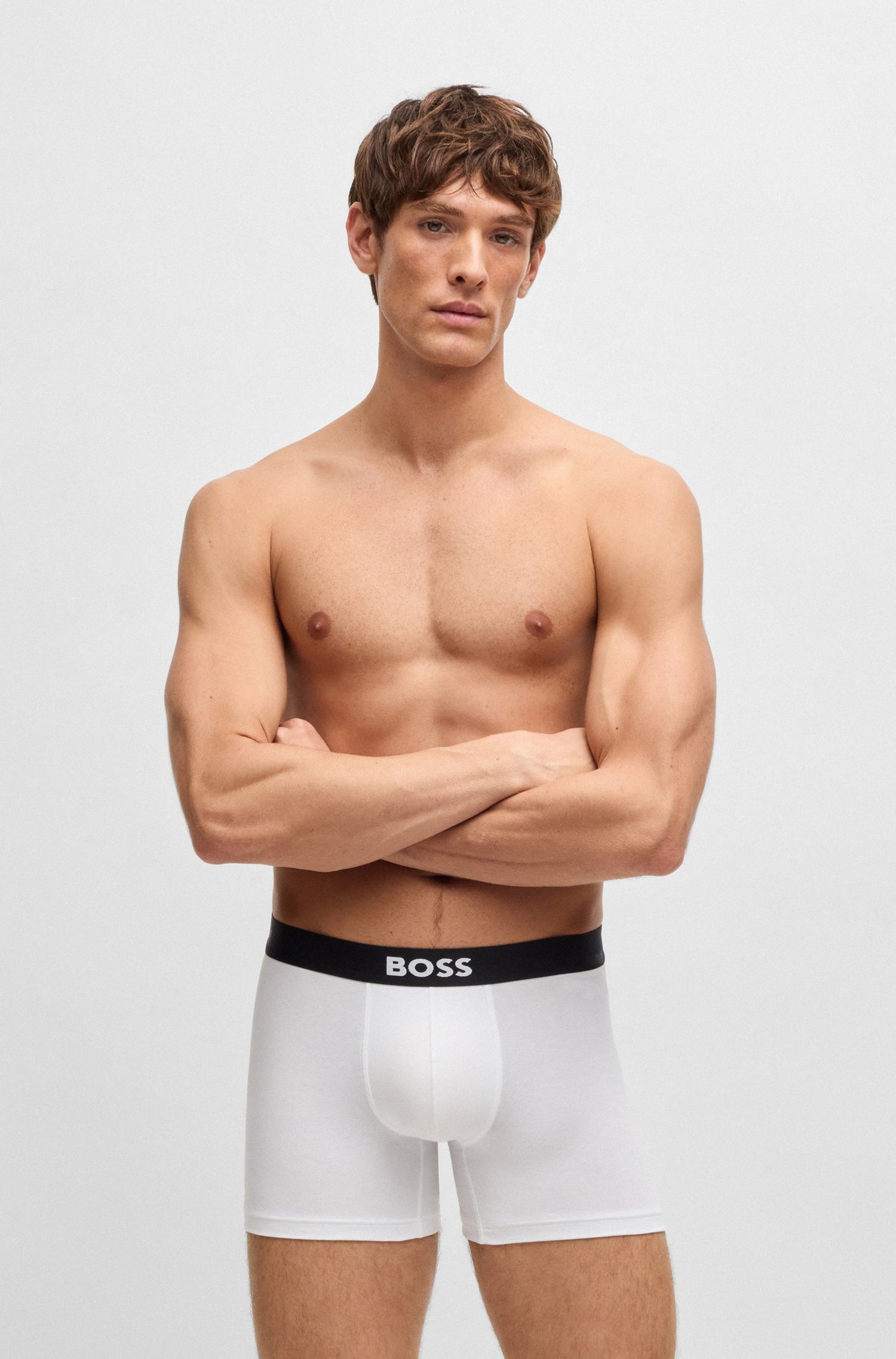 BOSS Mens 3 Pack Boxer Brief - BOSS ONE