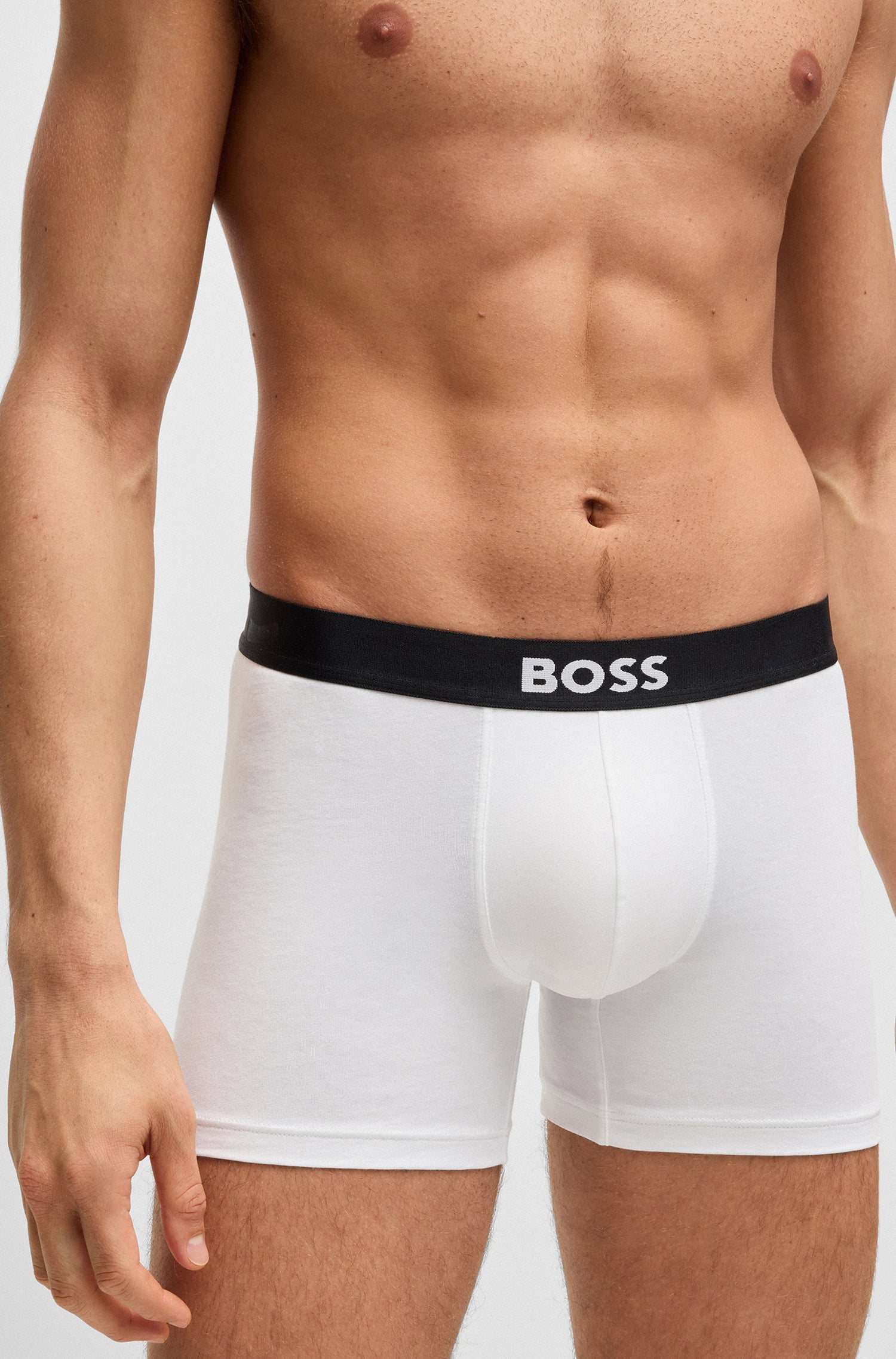 BOSS Mens 3 Pack Boxer Brief - BOSS ONE