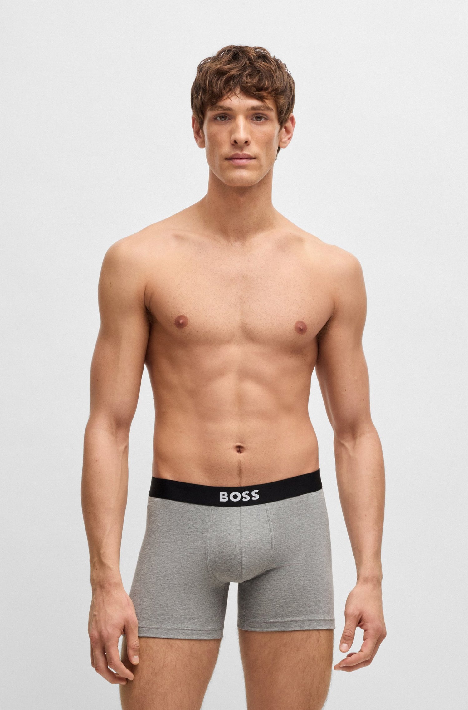 BOSS Mens 3 Pack Boxer Brief - BOSS ONE