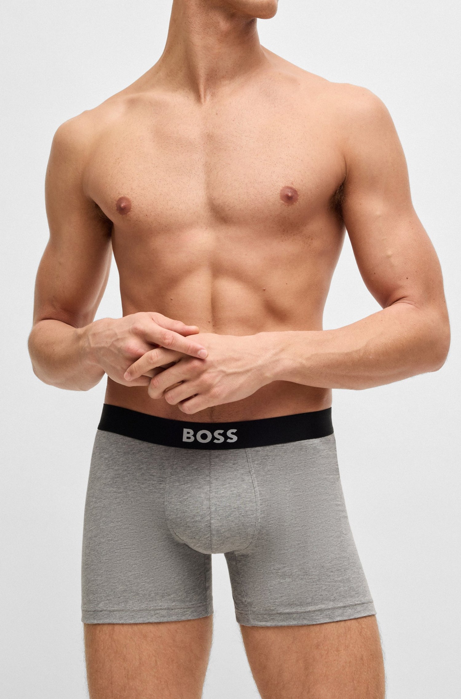 BOSS Mens 3 Pack Boxer Brief - BOSS ONE