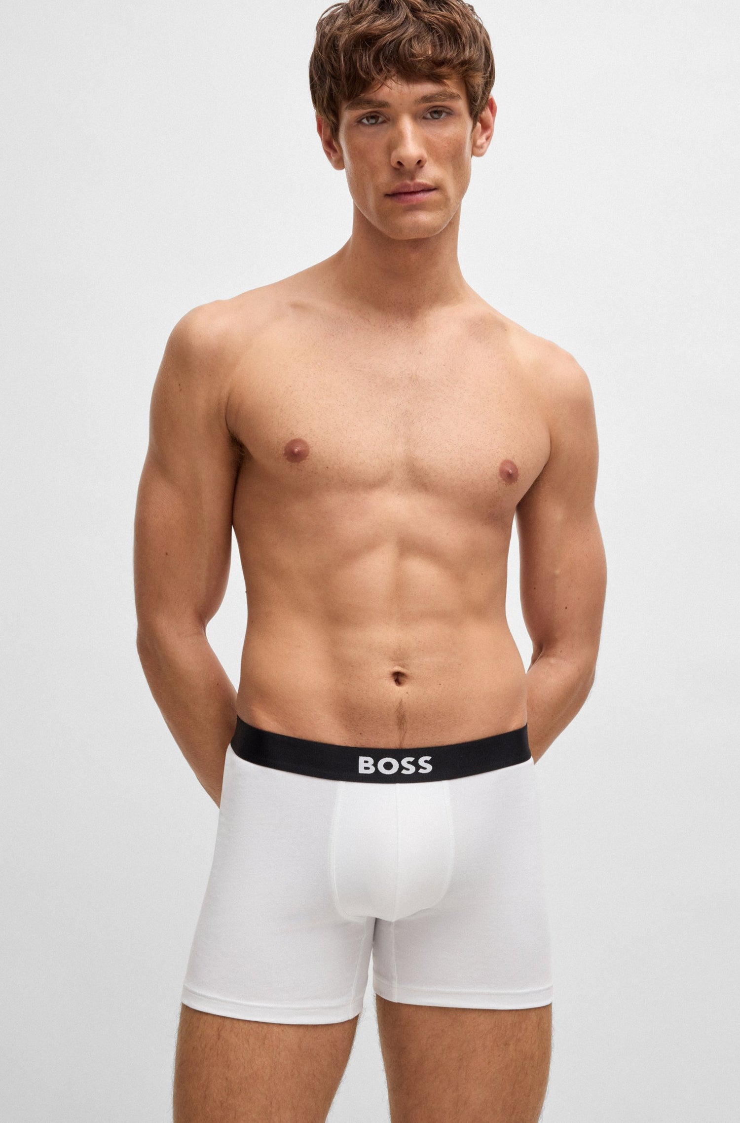 BOSS Mens 3 Pack Boxer Brief - BOSS ONE