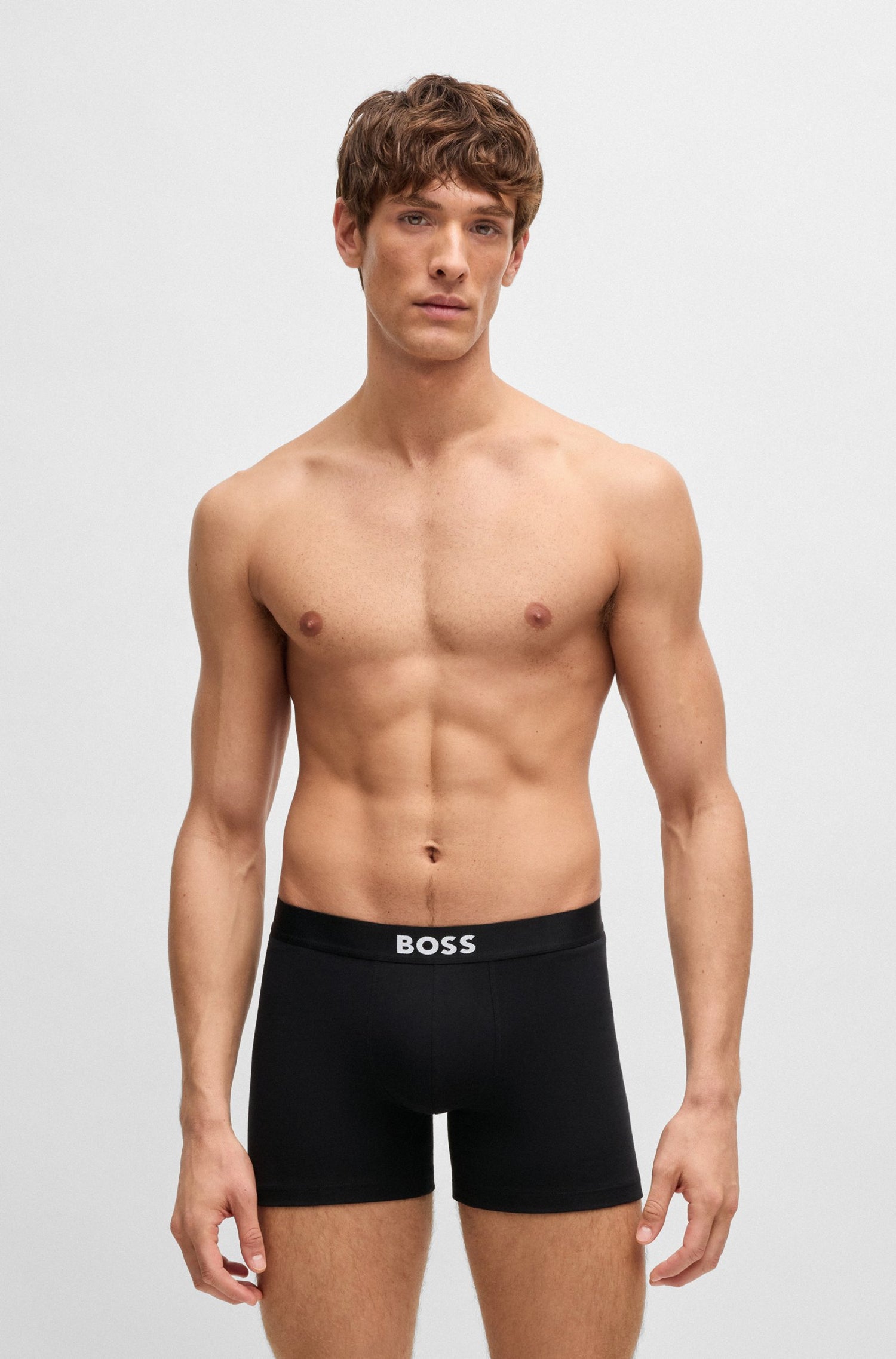 BOSS Mens 3 Pack Boxer Brief - BOSS ONE