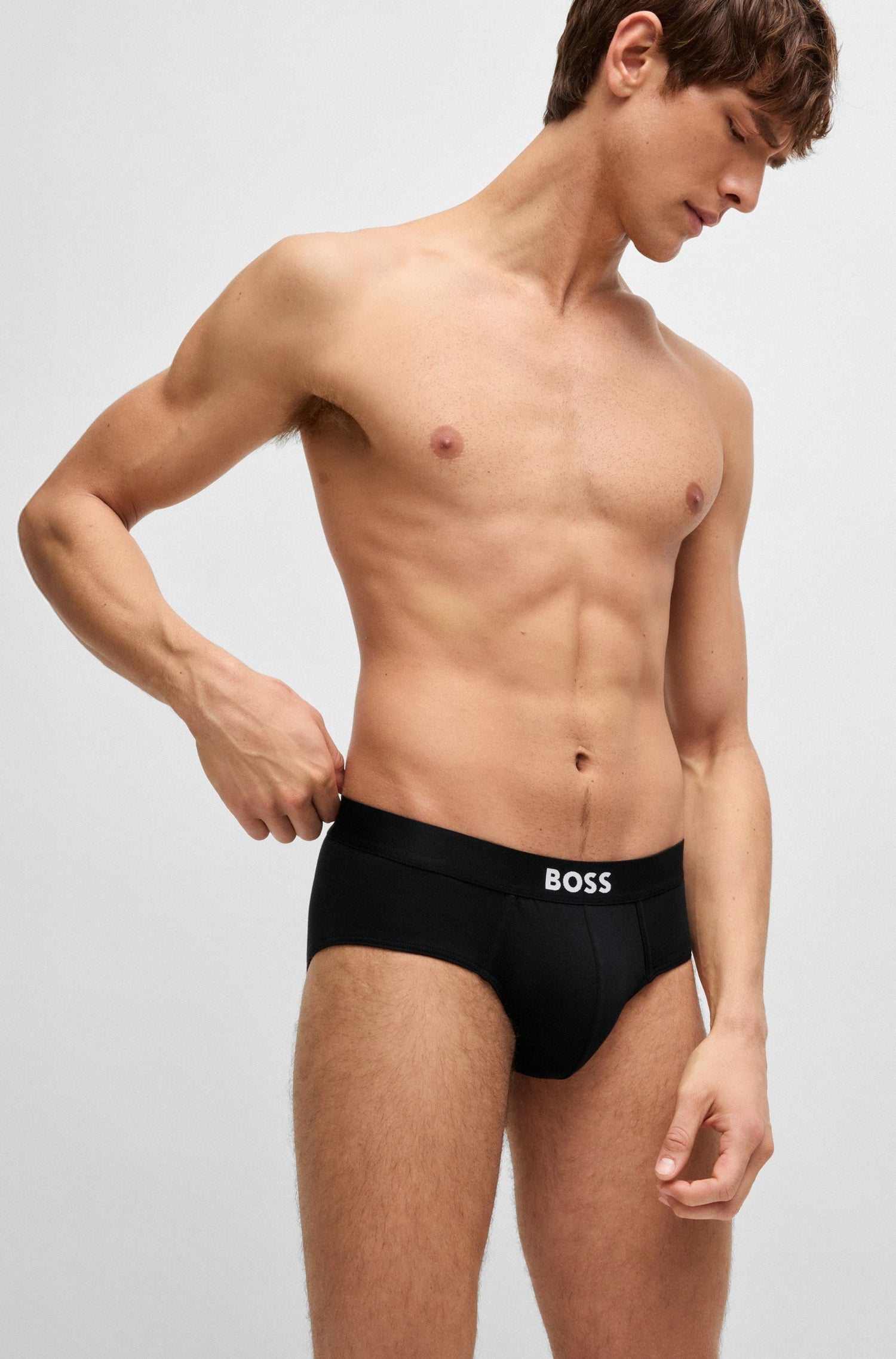 BOSS Mens 3 Pack Hip Brief - BOSS ONE