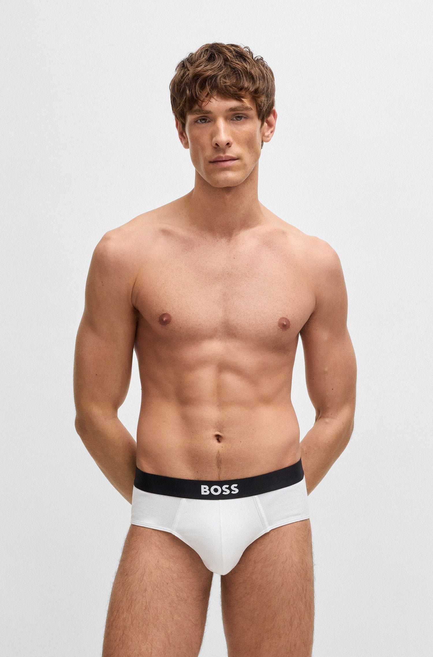 BOSS Mens 3 Pack Hip Brief - BOSS ONE