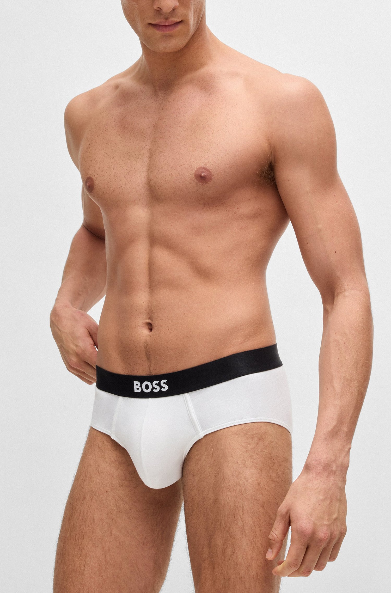 BOSS Mens 3 Pack Hip Brief - BOSS ONE