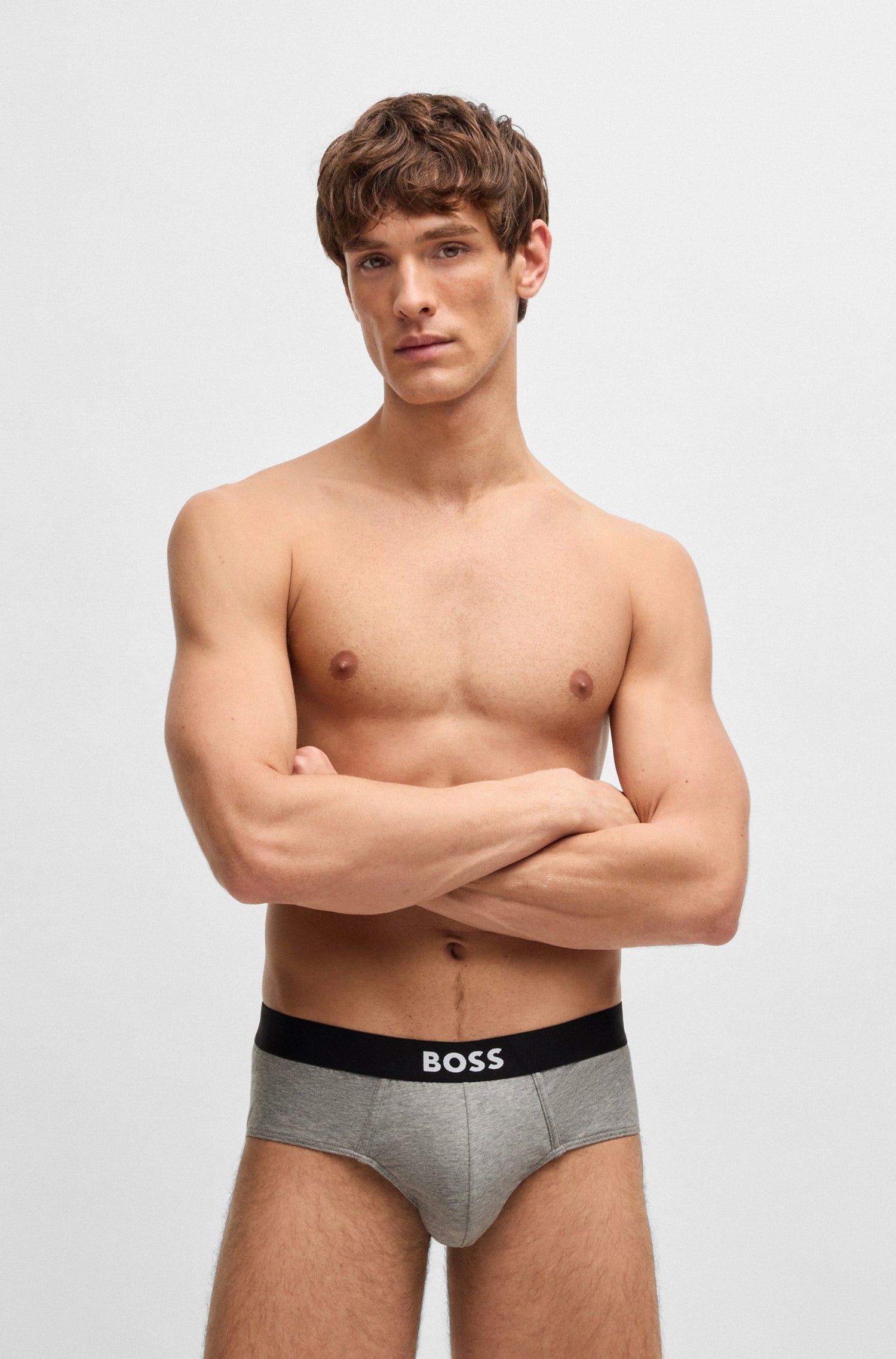 BOSS Mens 3 Pack Hip Brief - BOSS ONE