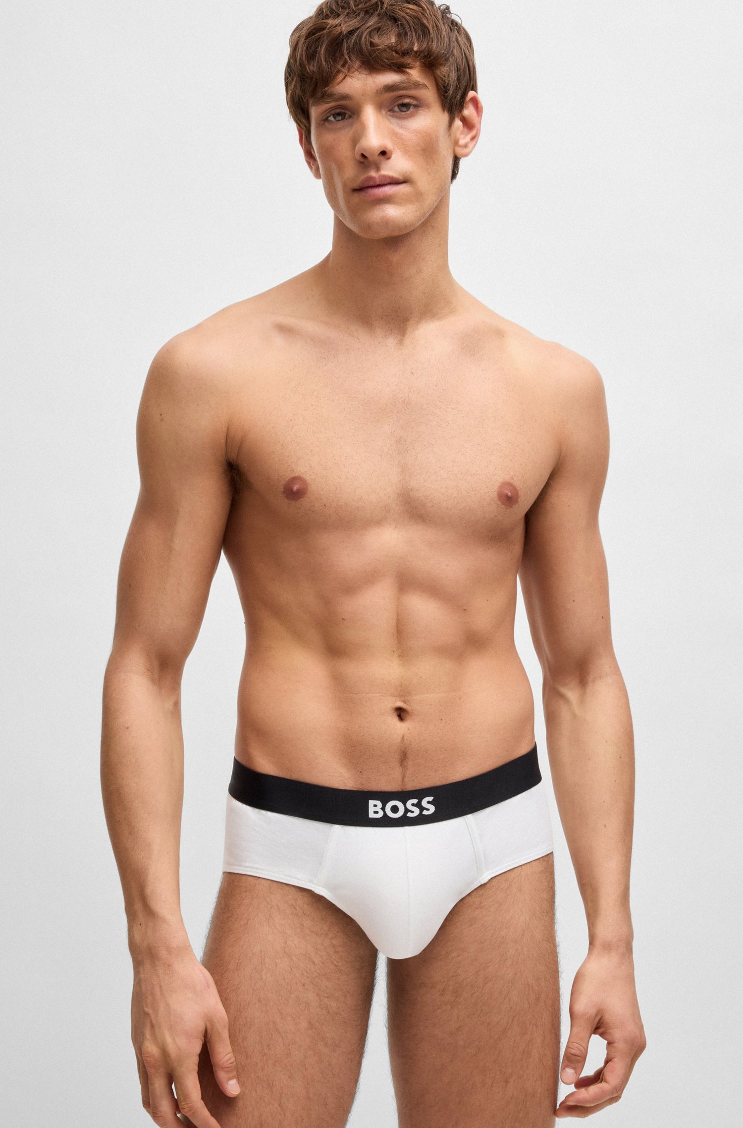 BOSS Mens 3 Pack Hip Brief - BOSS ONE