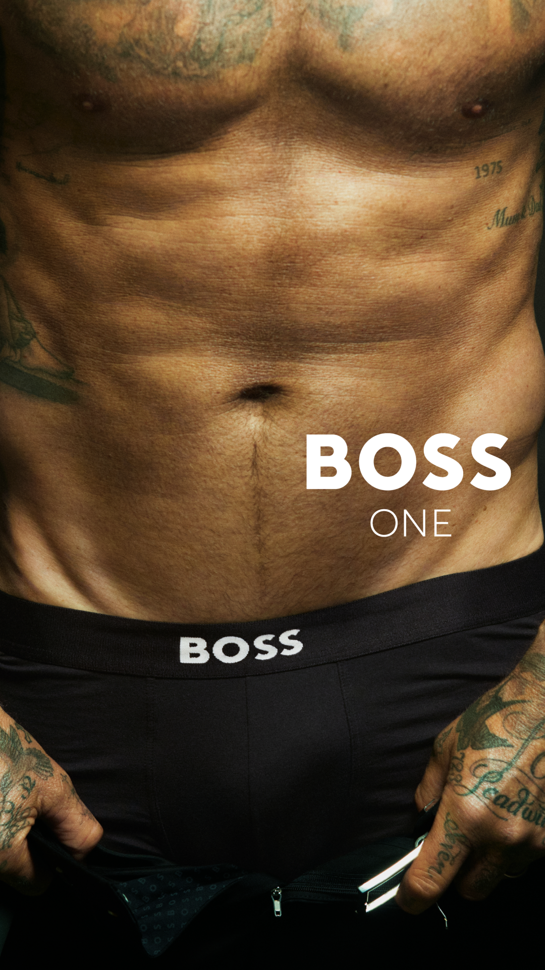 BOSS Mens 3 Pack Boxer Brief - BOSS ONE