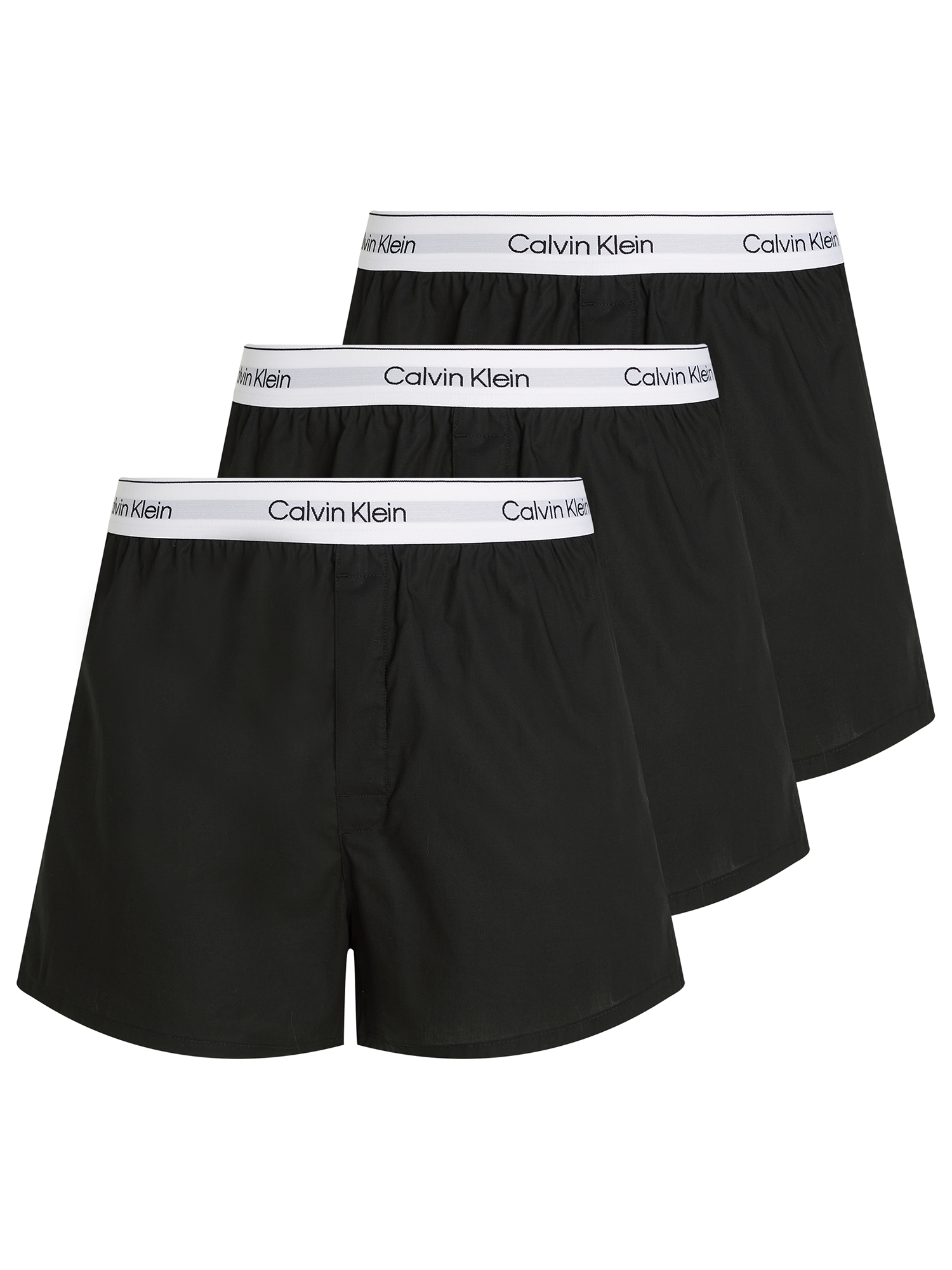 Calvin Klein Men's 3 Pack Boxer - Icon Cotton Stretch