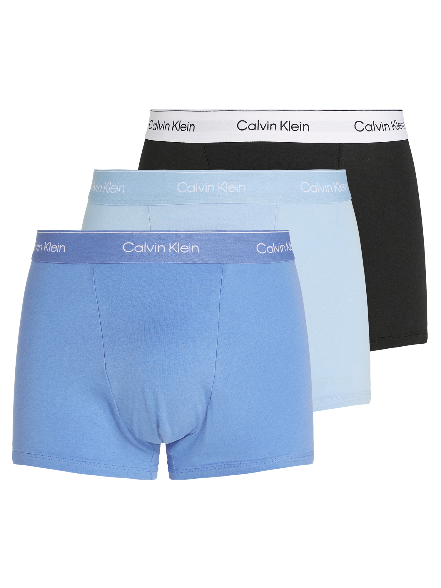 Calvin Klein Men's 3 Pack Trunk - Icon Cotton Stretch