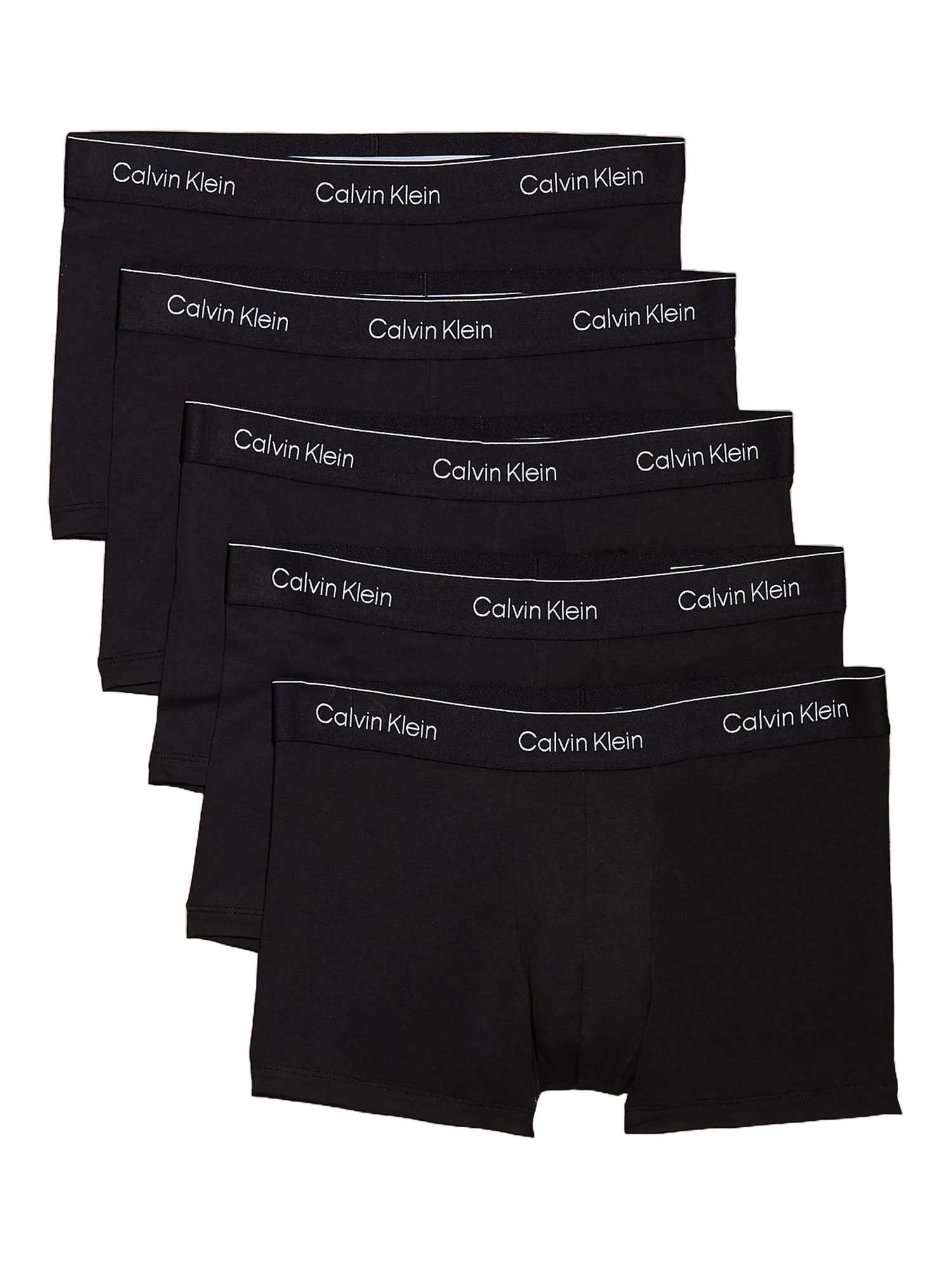 Calvin Klein Men's 5 Pack Trunk - Icon Cotton Stretch