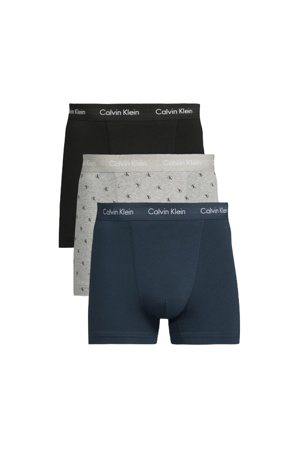 Calvin Klein 3 Pack Men's Cotton Stretch Trunk