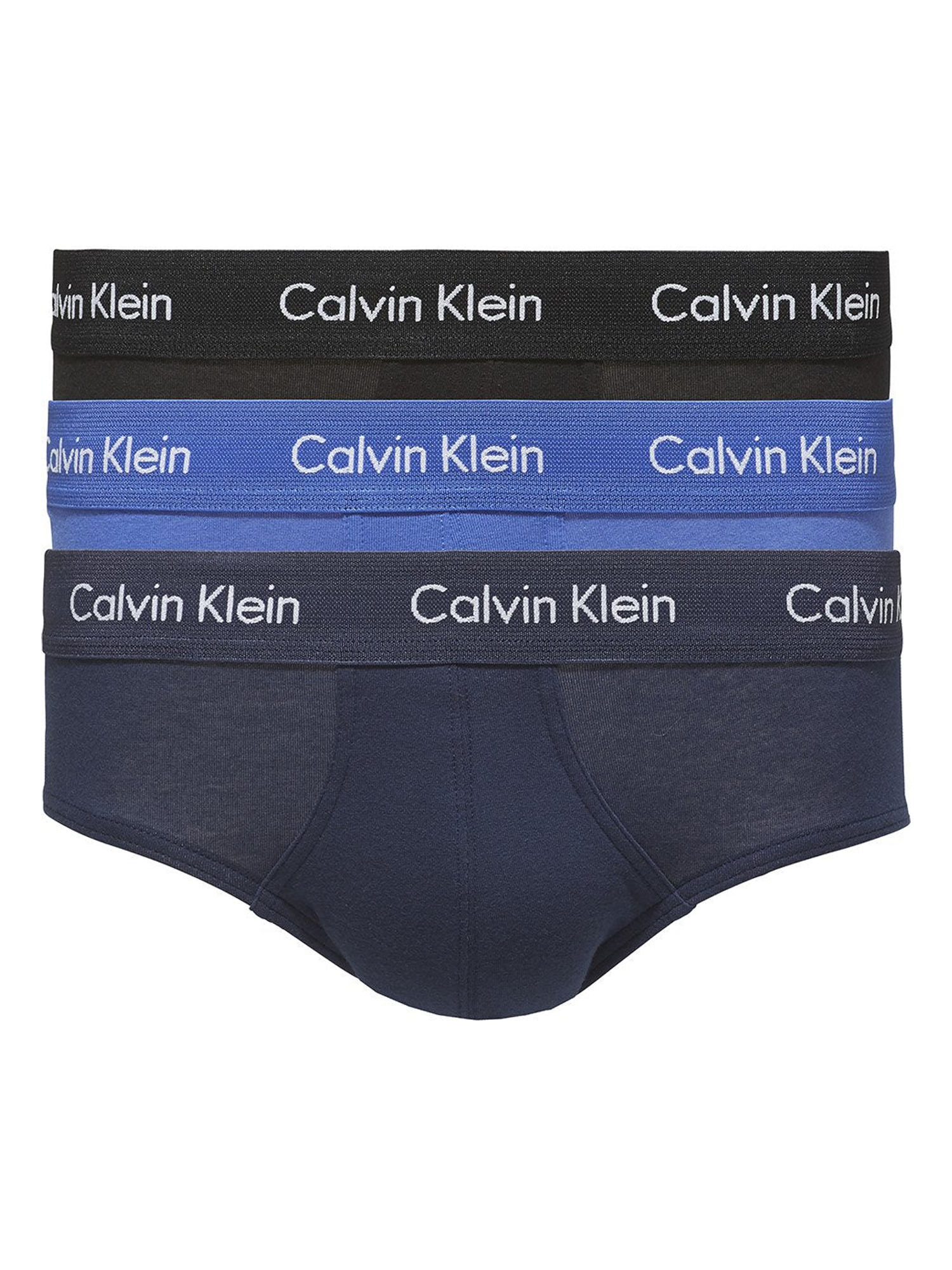 Calvin Klein 3 Pack Men's Cotton Stretch Hip Briefs