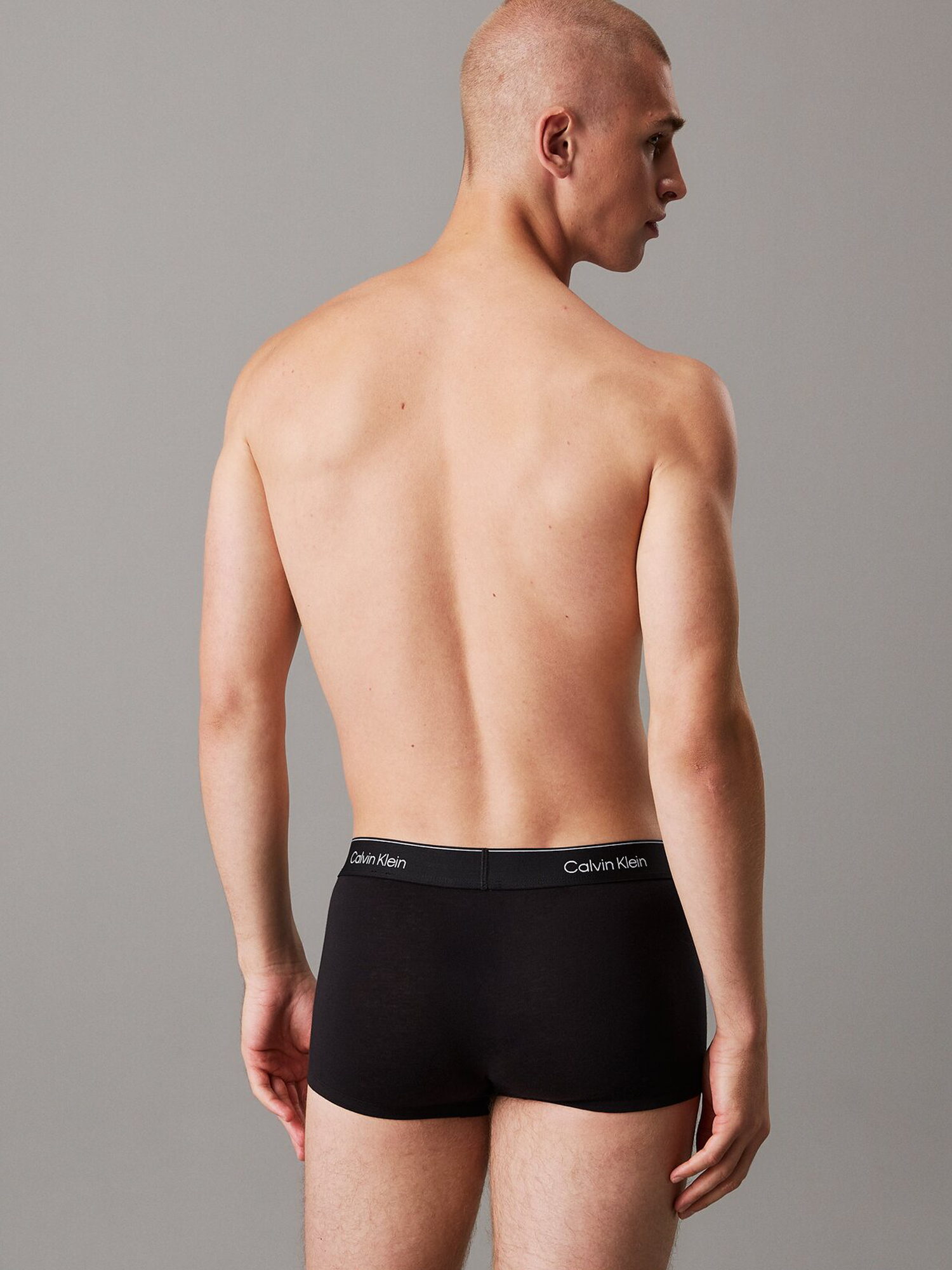 Calvin Klein Men's 3 Pack Low Rise Trunk - Icon Cotton Stretch