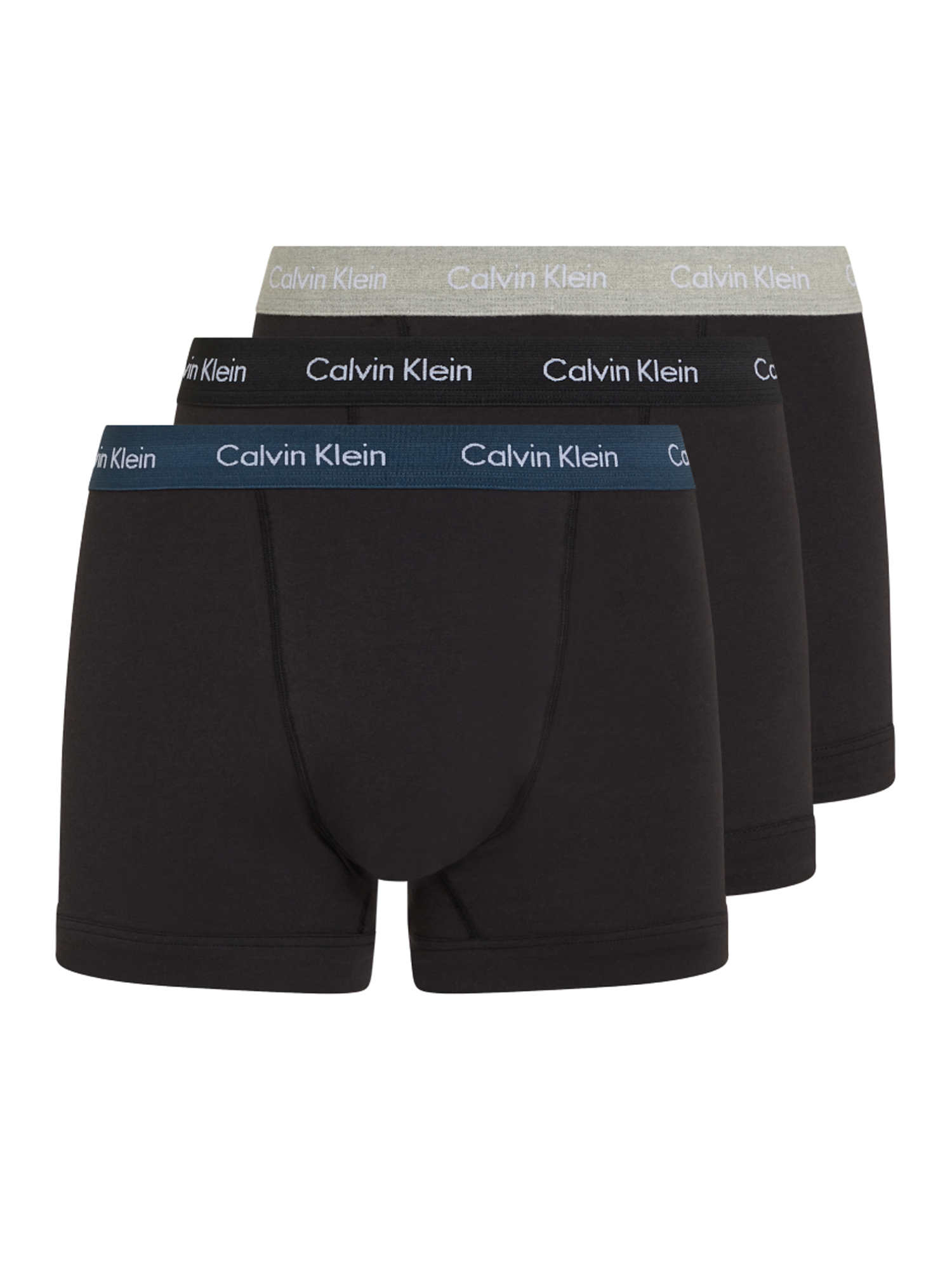 Calvin Klein 3 Pack Men's Cotton Stretch Trunk