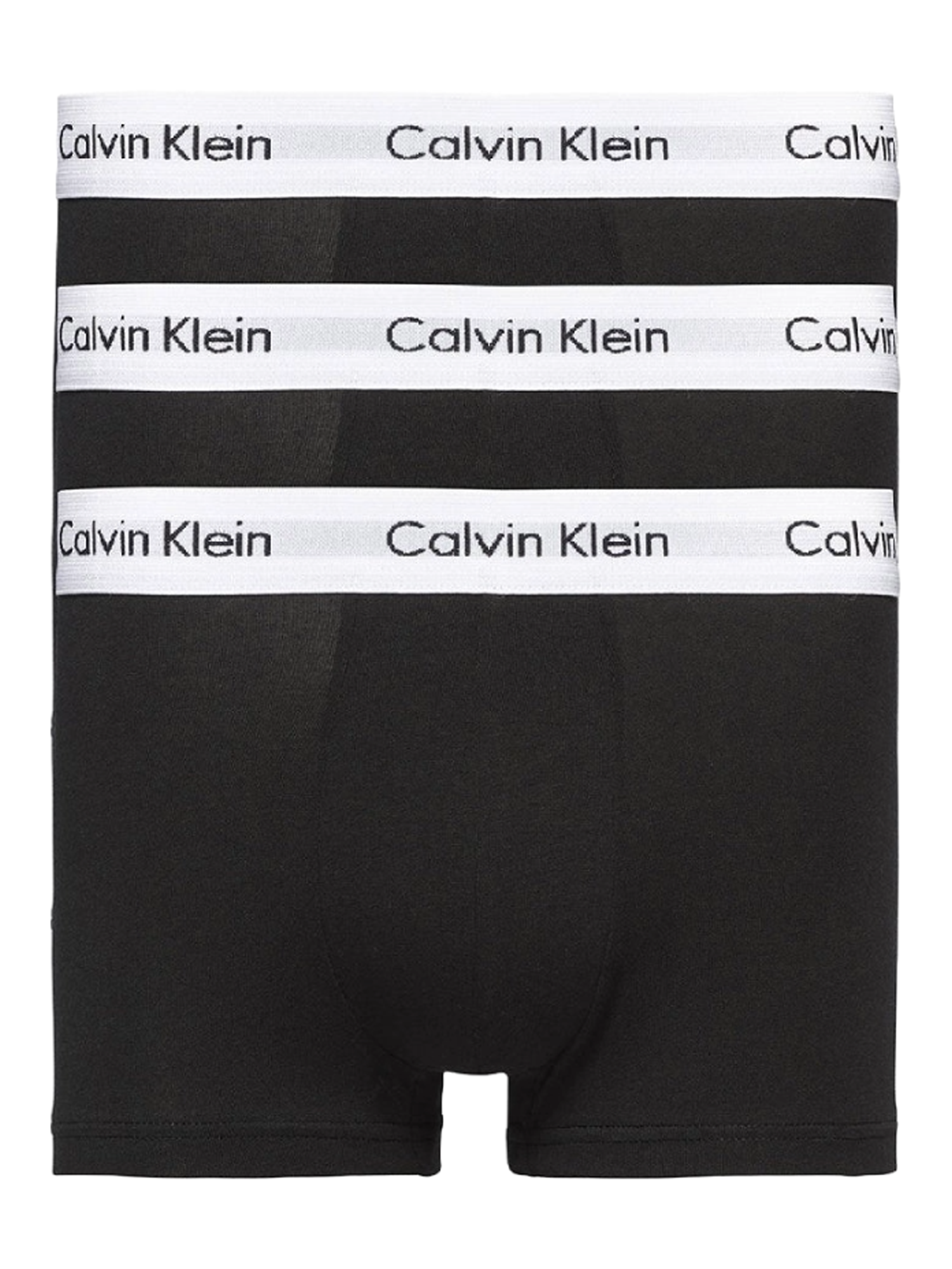 Calvin Klein 3 Pack Men's Cotton Stretch Low Rise Trunk