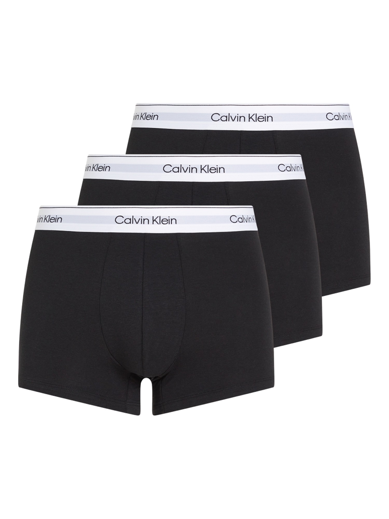 Calvin Klein 3 Pack Men's Icon Cotton Stretch Trunk