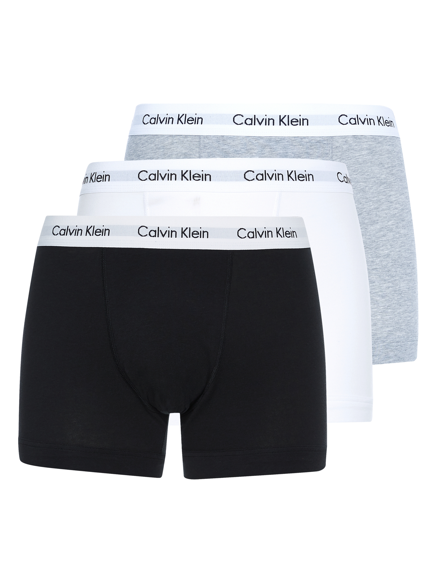 Calvin Klein 3 Pack Men's Cotton Stretch Trunks