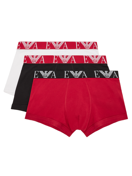 【即発】EMPORIO ARMANI パンツ 3PACK EM000259 AF10780 MC061 Emporio Armani Men's 3 Pack Trunk – Pants & Socks