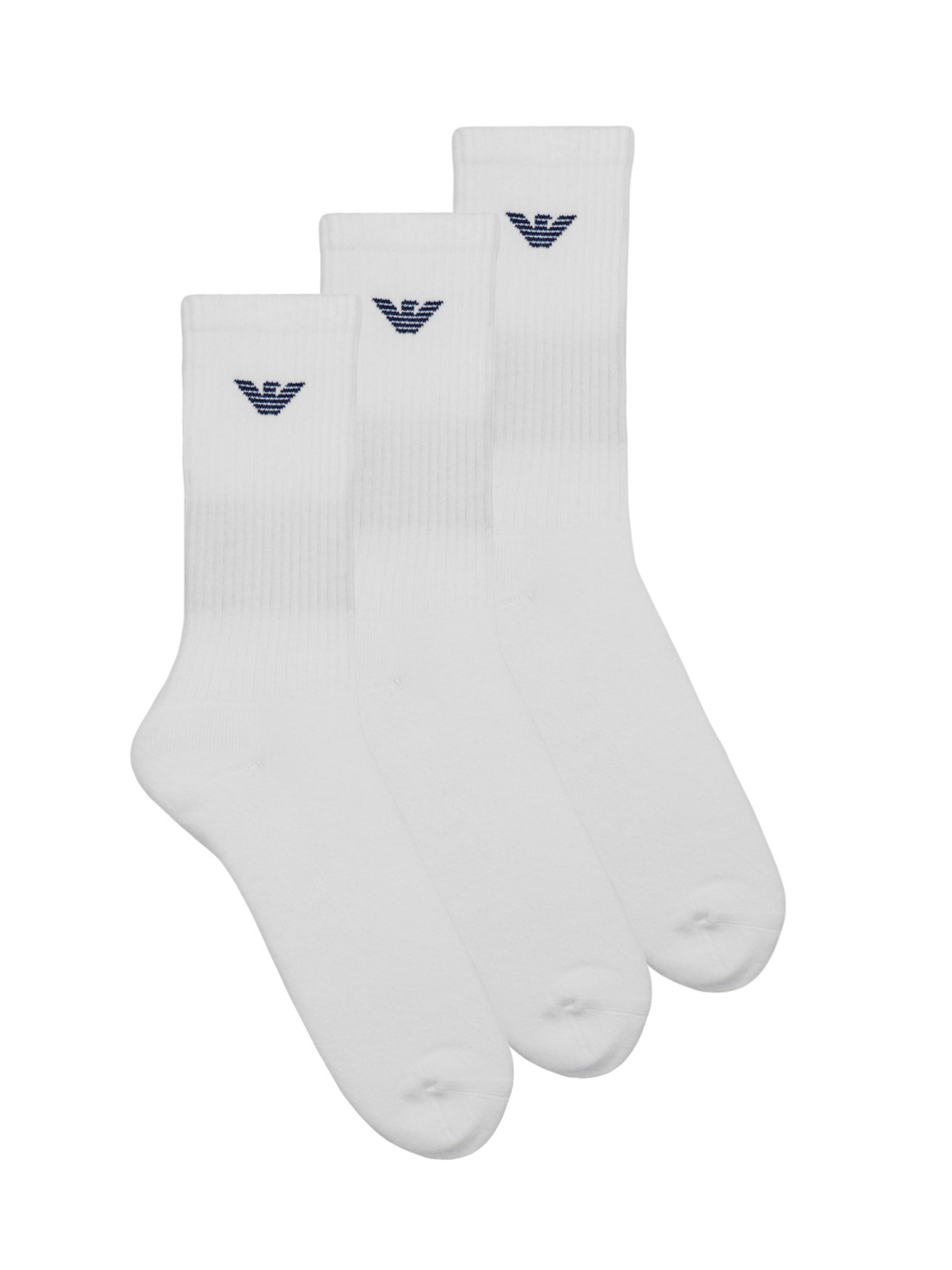 Emporio Armani Men's 3 Pack Knit Sock