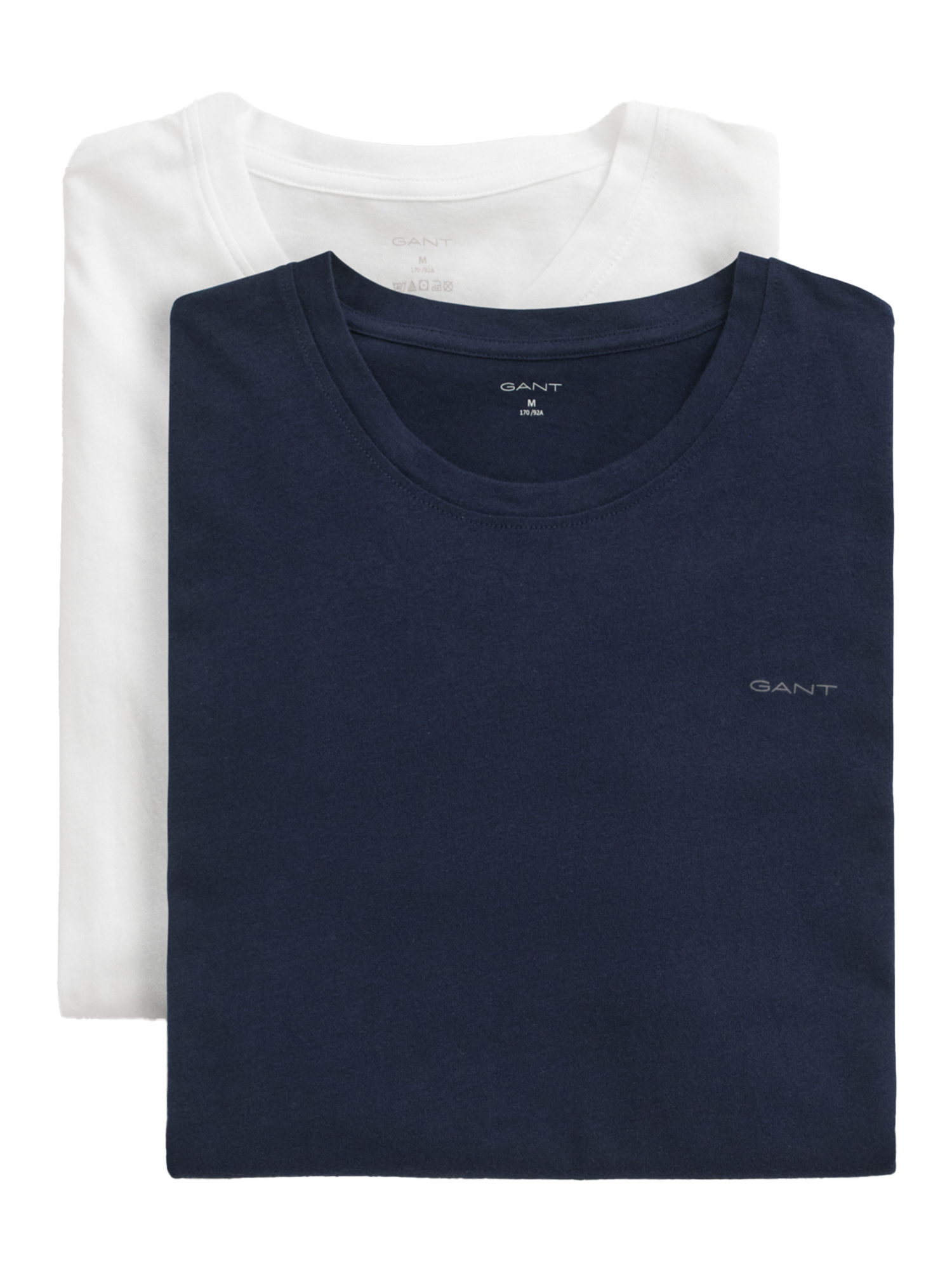 Gant Men's 2 Pack Crew Neck T-Shirt