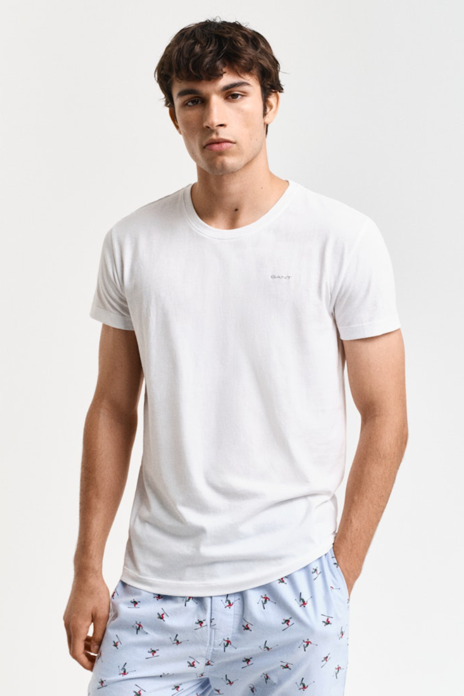 Gant Men's 2 Pack Crew Neck T-Shirt