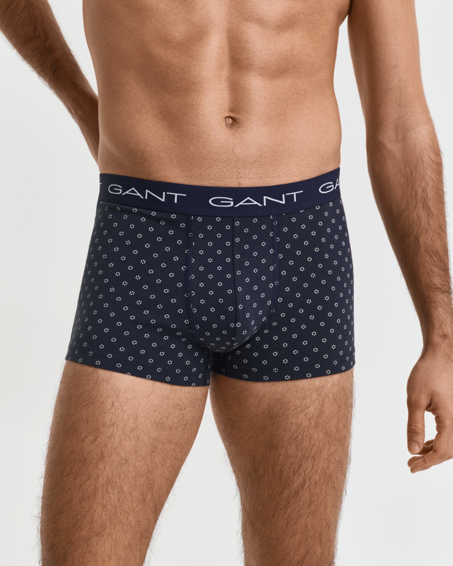 Gant Men's 3 Pack Micro Print Trunk