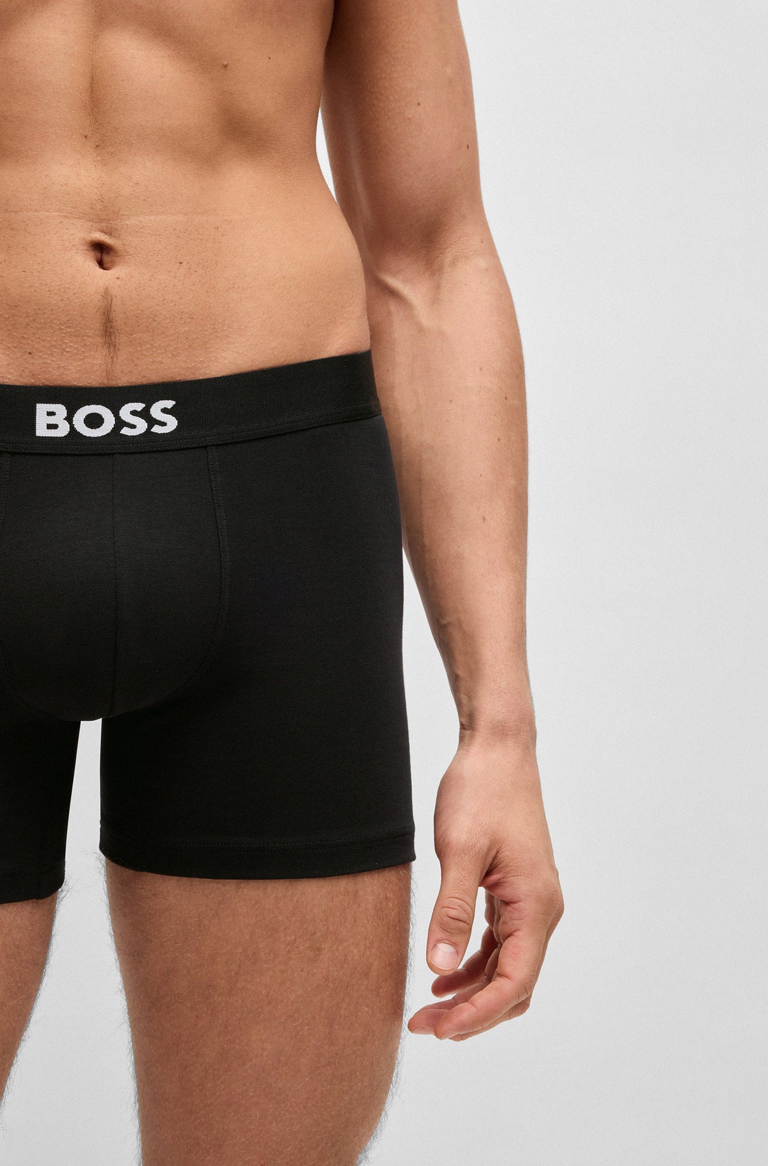 BOSS Mens 3 Pack Boxer Brief - BOSS ONE