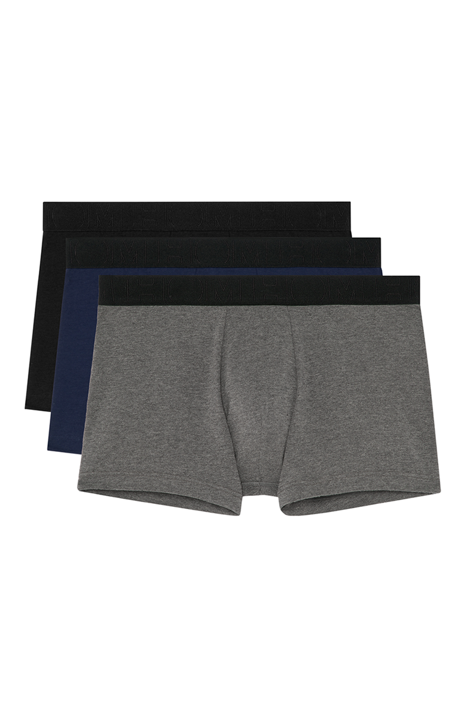 HOM Men's 3 Pack Tonal Pack Boxer Brief