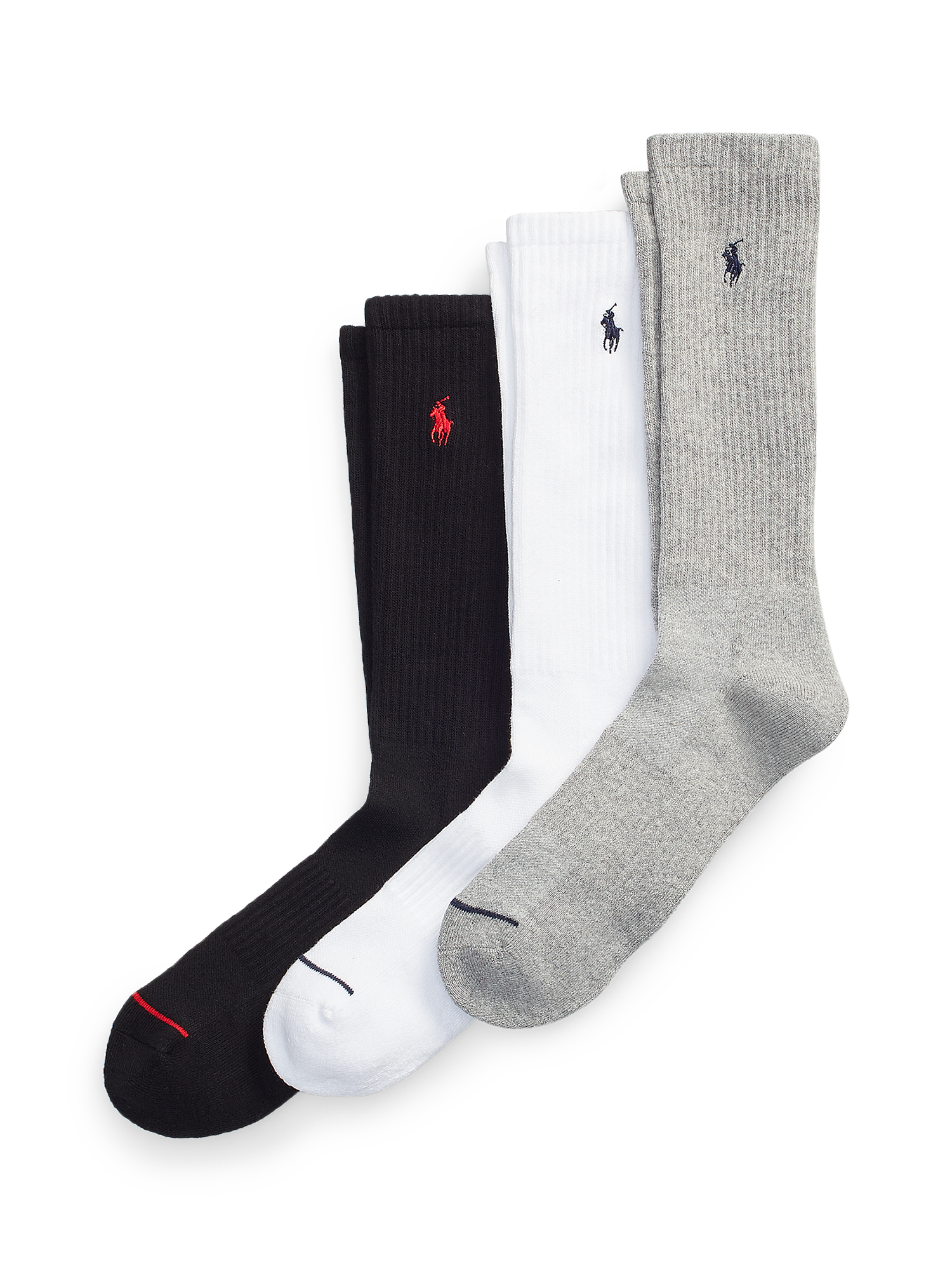 Polo Ralph Lauren Men's 3 Pack Crew Sock