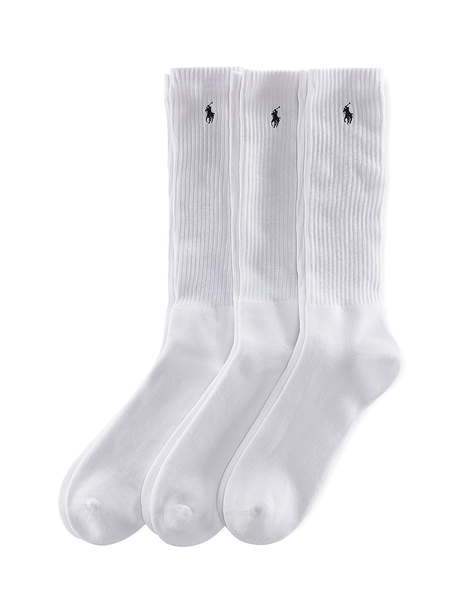 Polo Ralph Lauren 3 Pack Cotton Blend Crew Sock