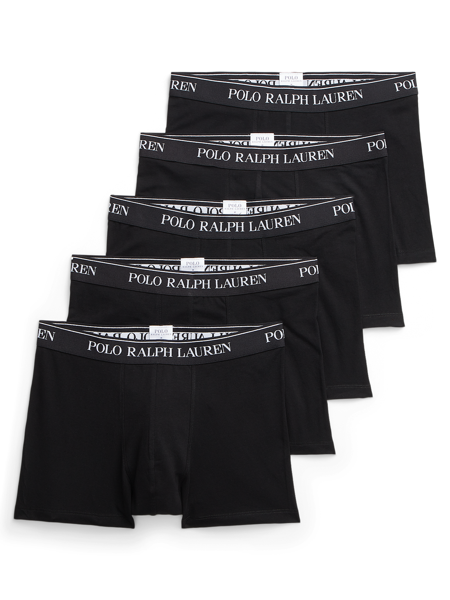 Polo Ralph Lauren Men's 5 Pack Cotton Trunk