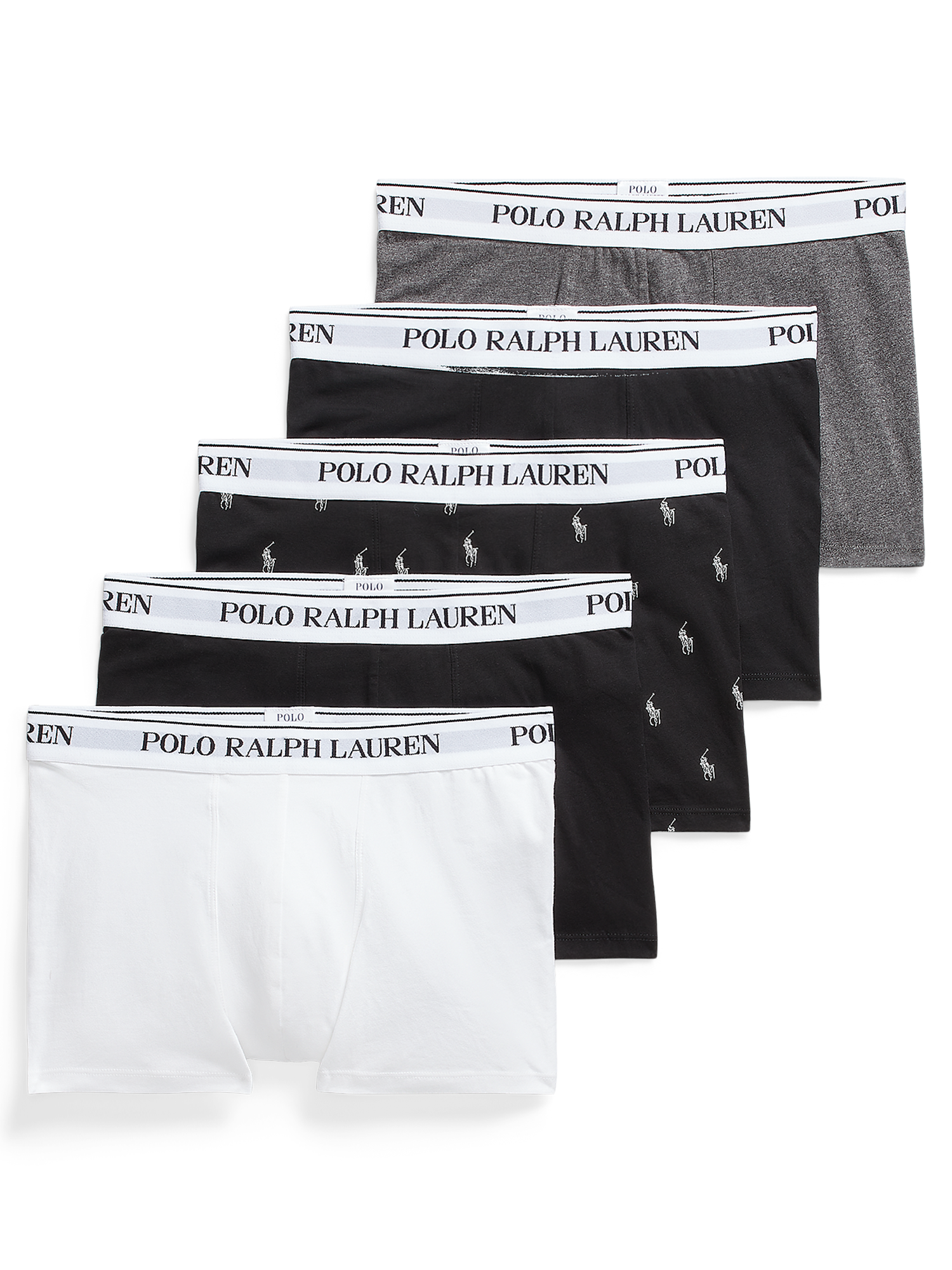 Ralph Lauren Men's 5 Pack Classic Trunk