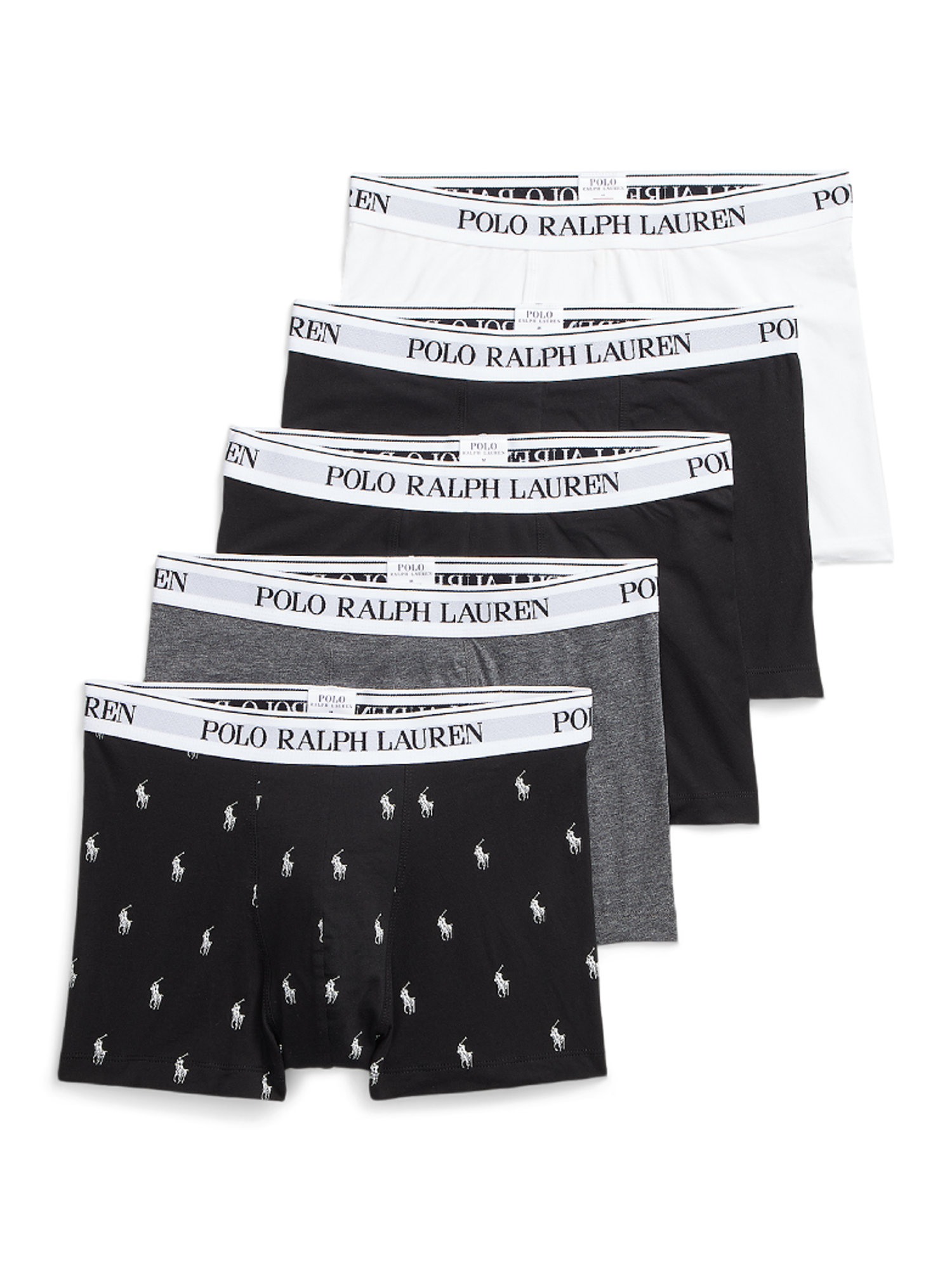 Ralph Lauren Men's 5 Pack Classic Trunk