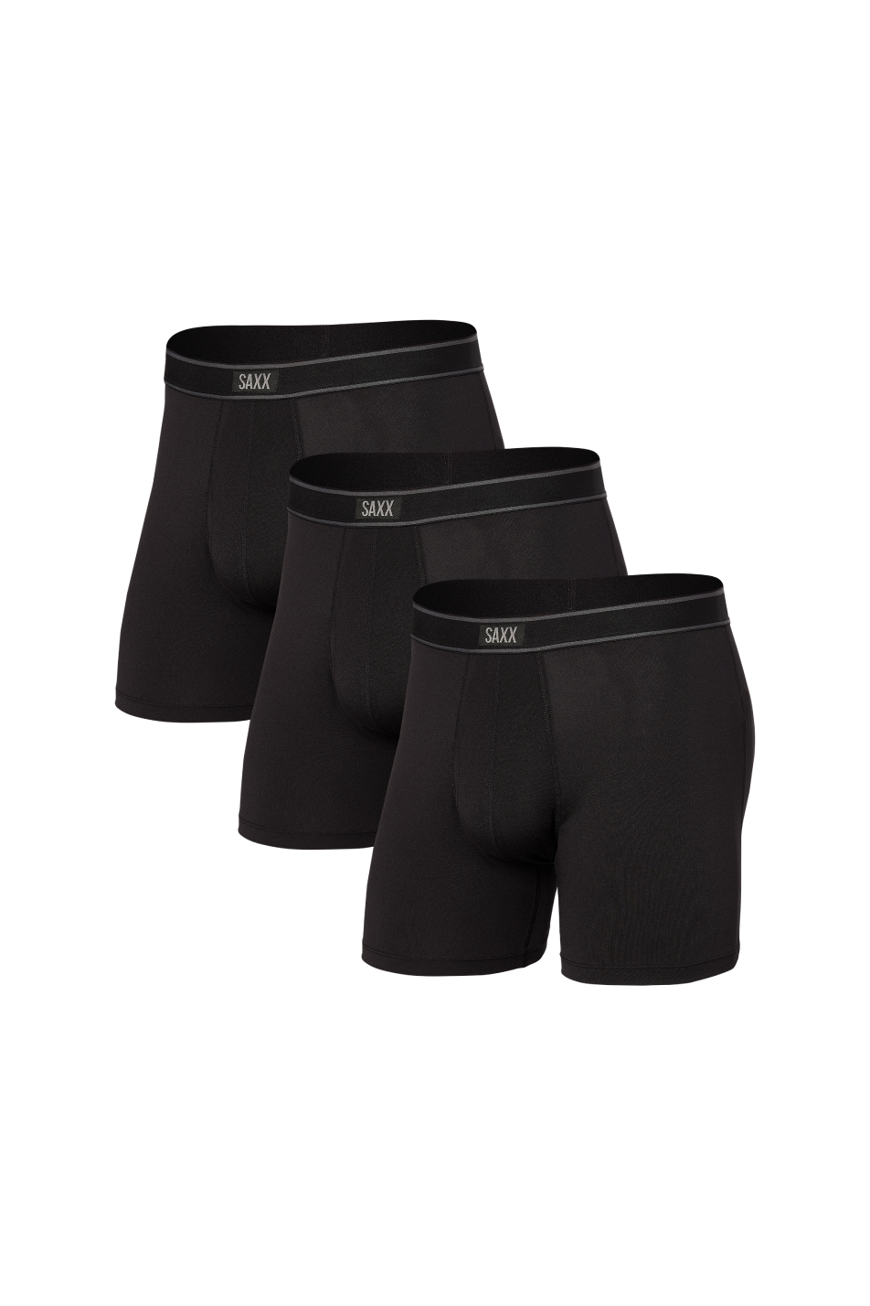 SAXX Men's 3 Pack Daytripper Boxer Brief Fly