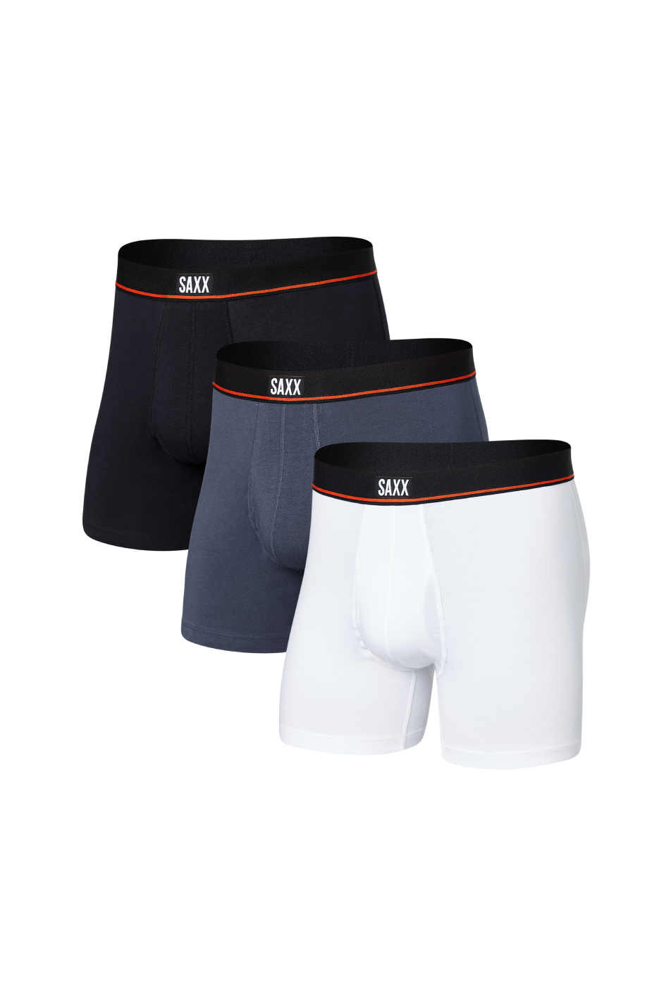 SAXX 3 Pack Men's Non-Stop Stretch Cotton Boxer Brief