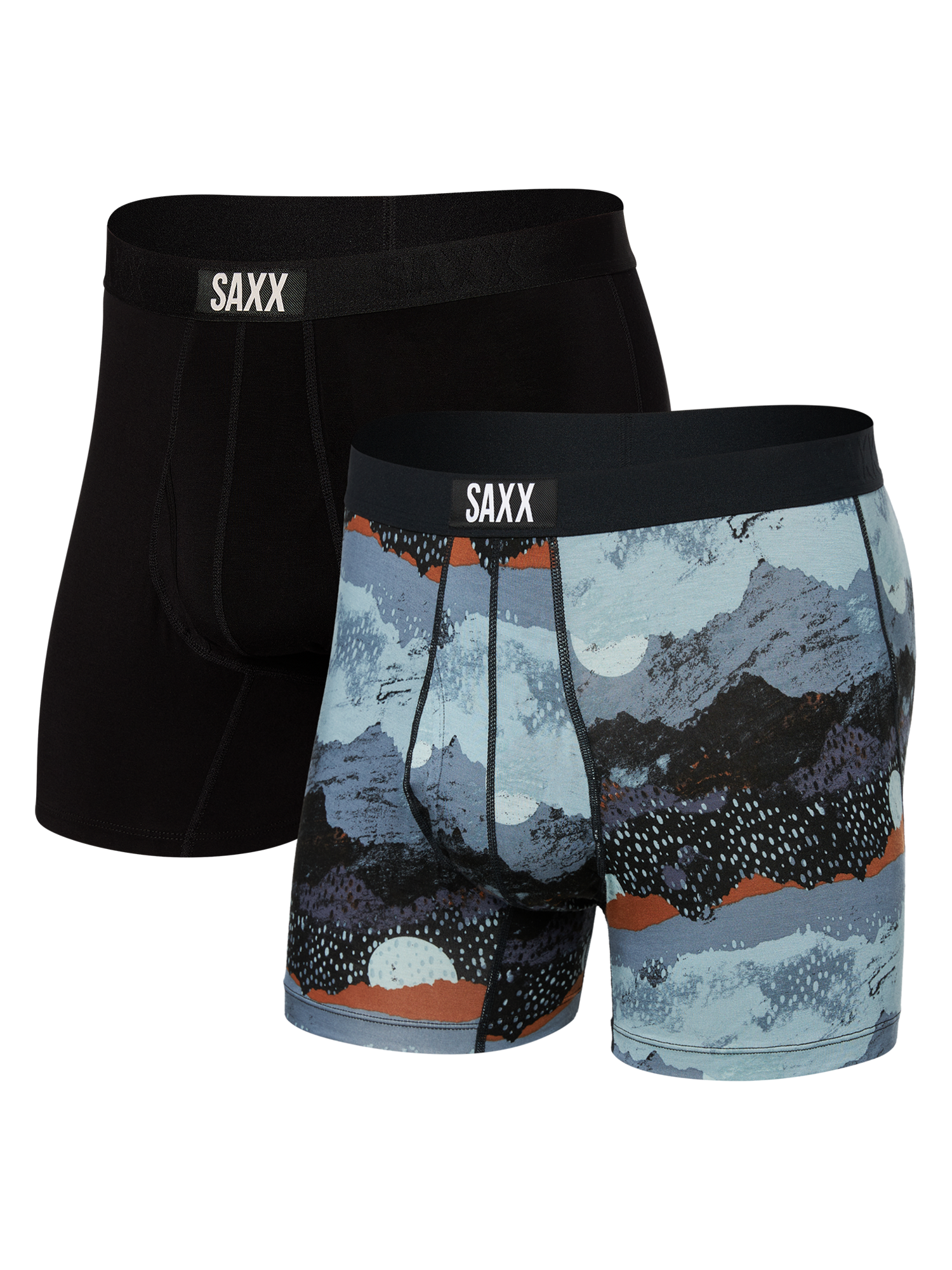 SAXX Men's 2 Pack Boxer Brief Ultra Super Soft